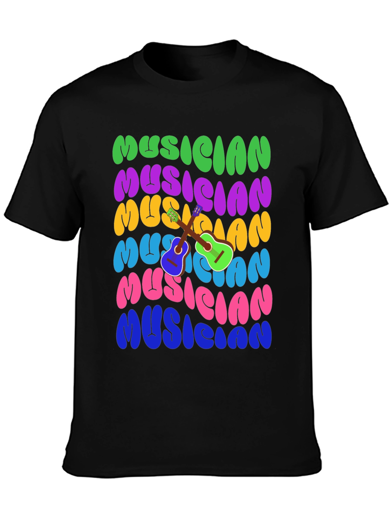 Musician Retro Style T-Shirt