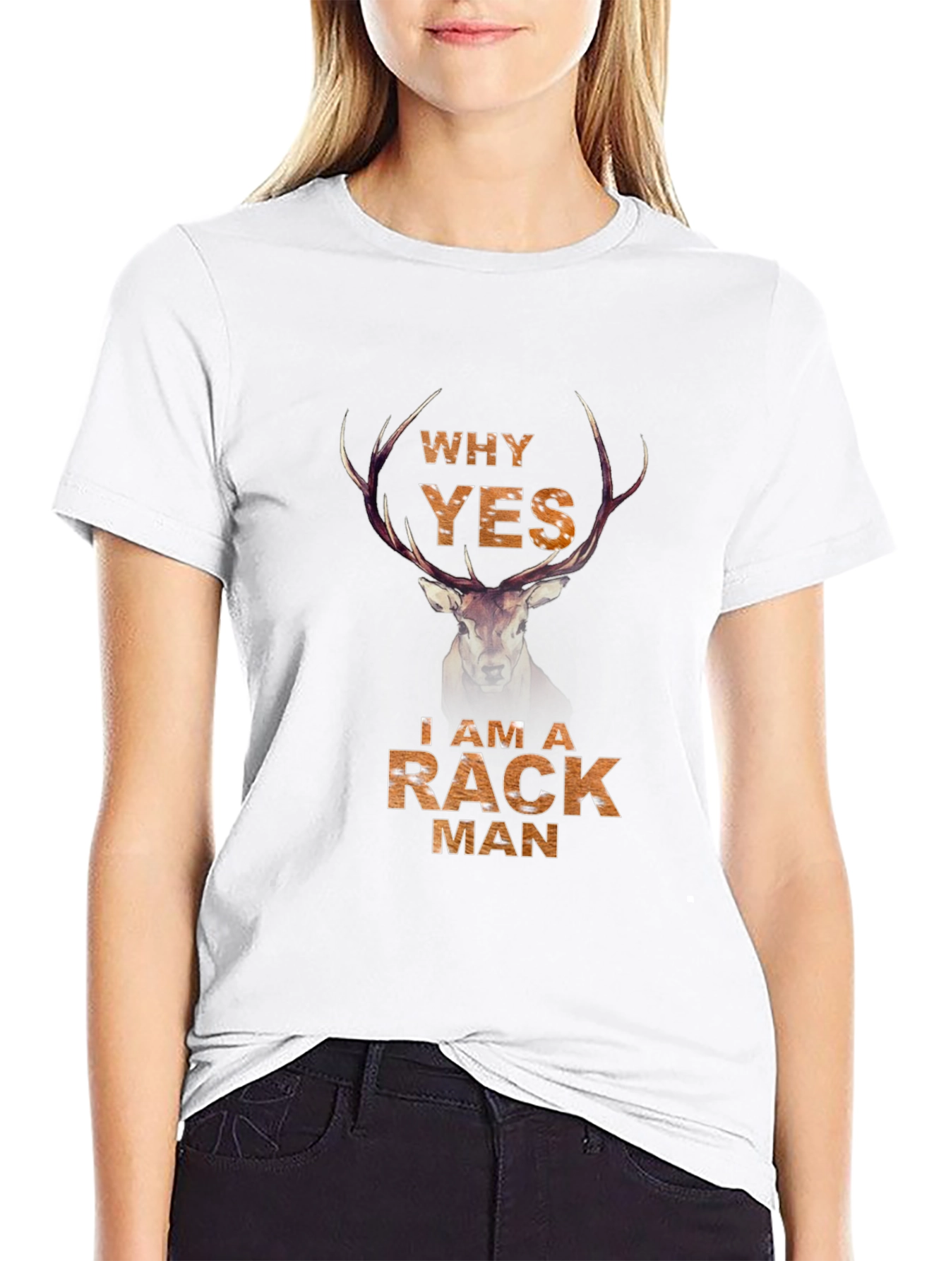 Rack Man Deer T-Shirt - Hunting Apparel