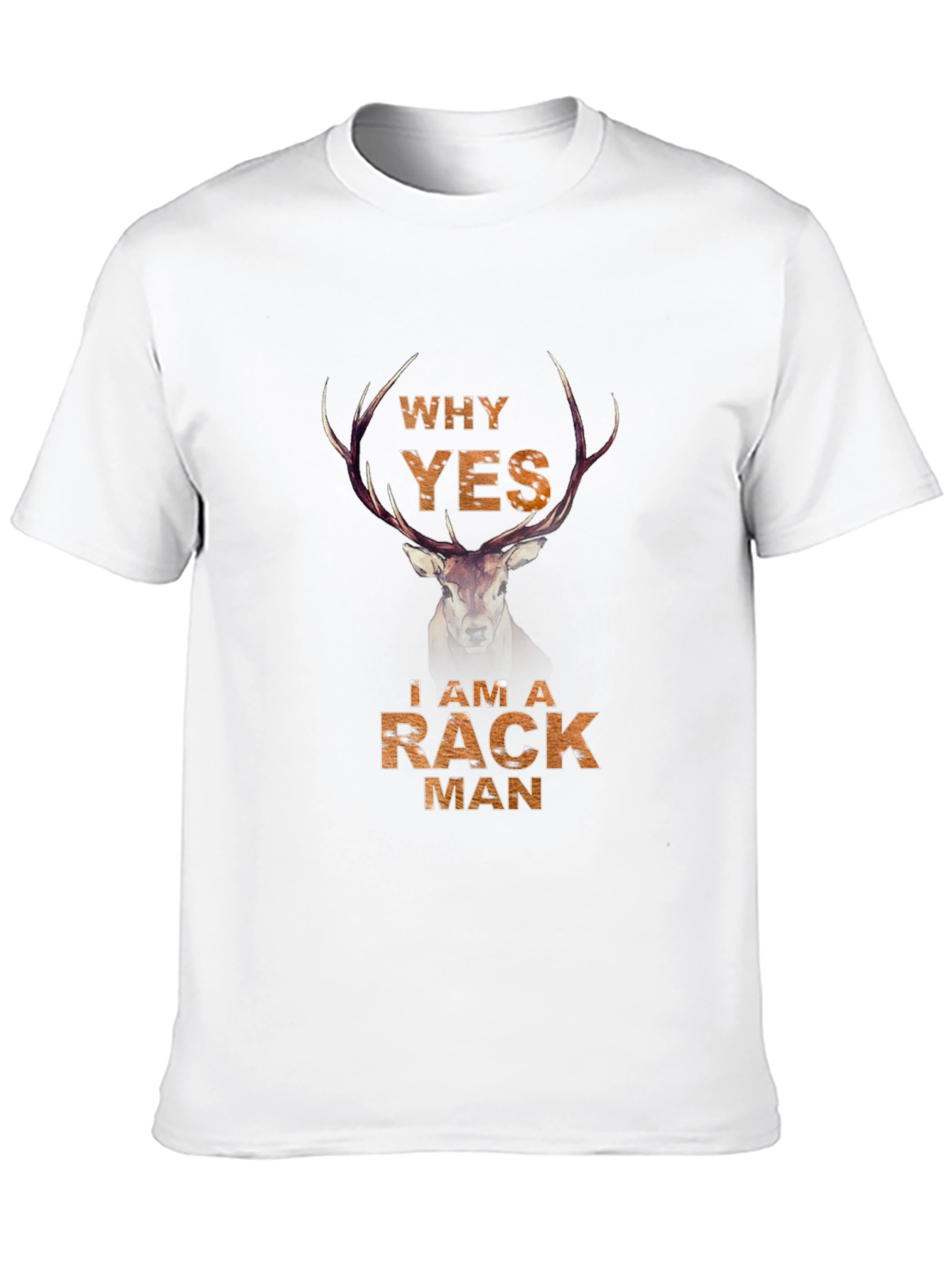 Rack Man Deer T-Shirt - Hunting Apparel