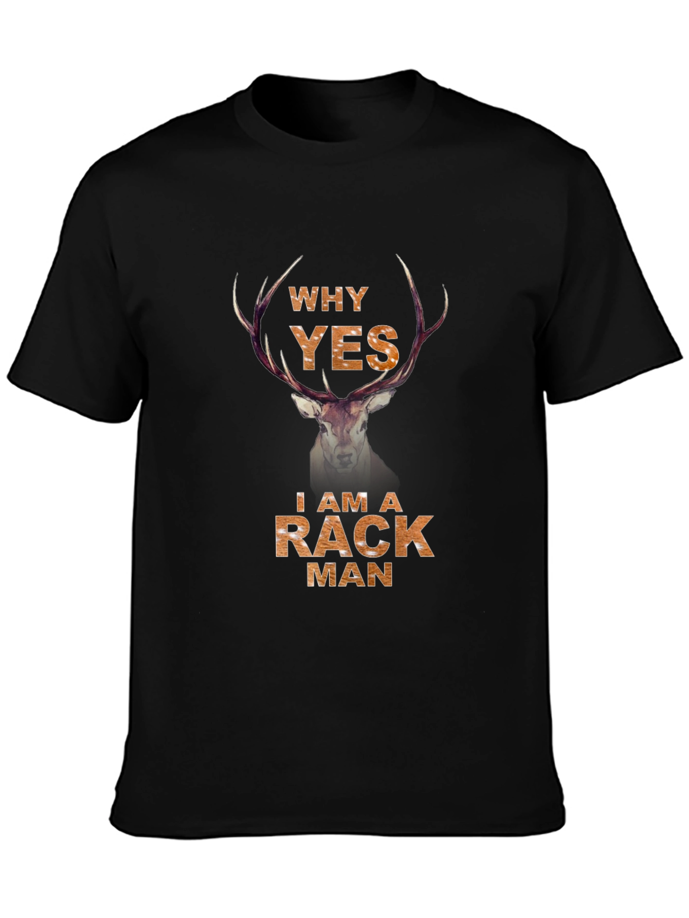 Rack Man Deer T-Shirt - Hunting Apparel