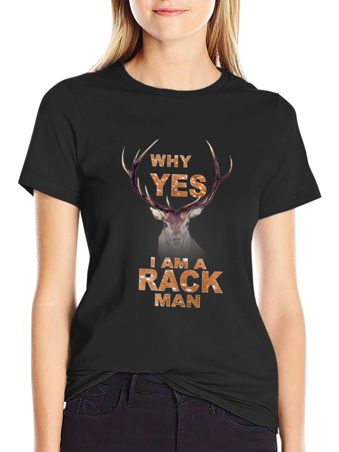 Rack Man Deer T-Shirt - Hunting Apparel