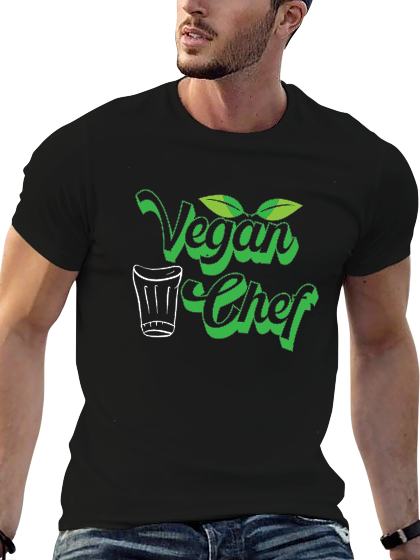 Vegan Chef T-Shirt: Stylish & Eco-Friendly