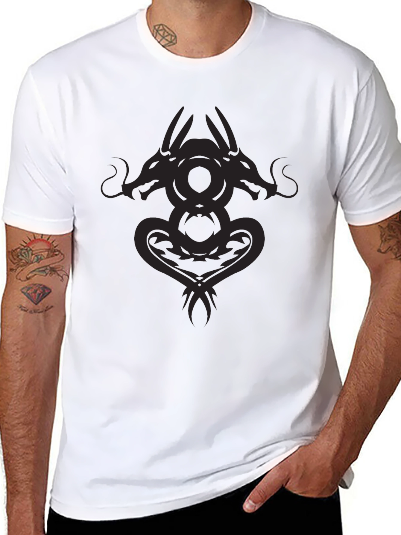 Black Dragon Graphic T-Shirt