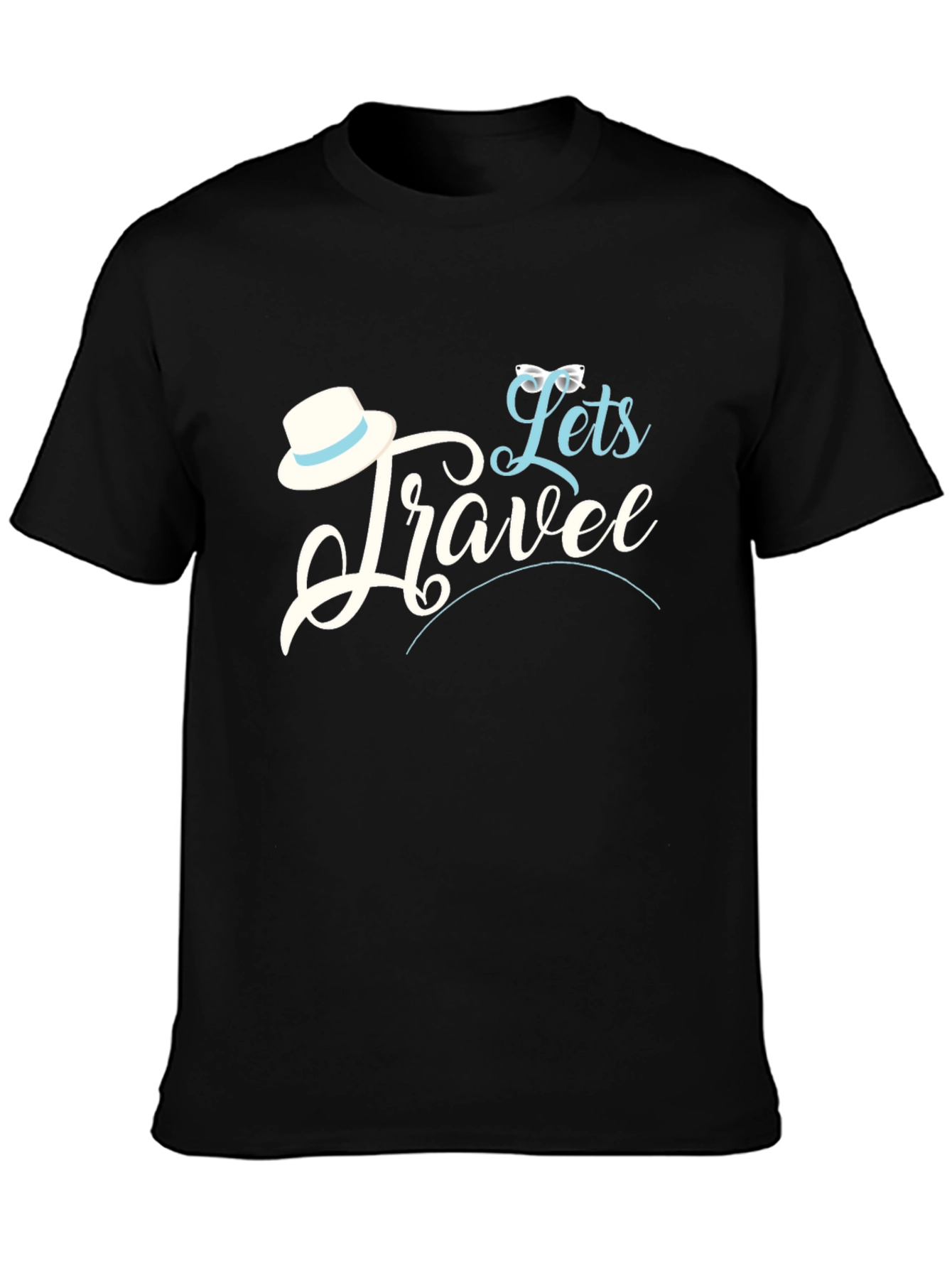 Lets Travel Graphic T-Shirt