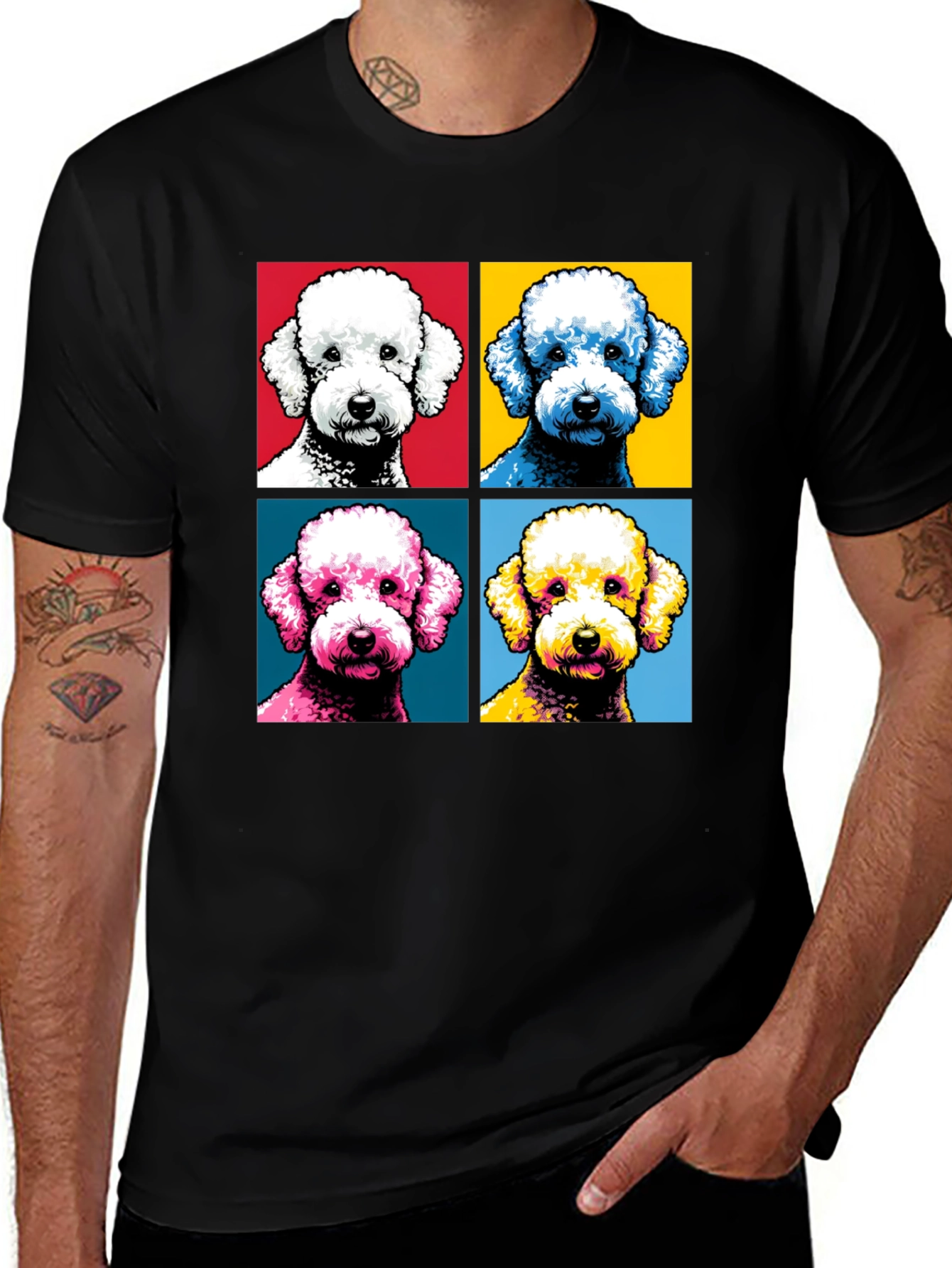 Pop Art Poodle T-Shirt