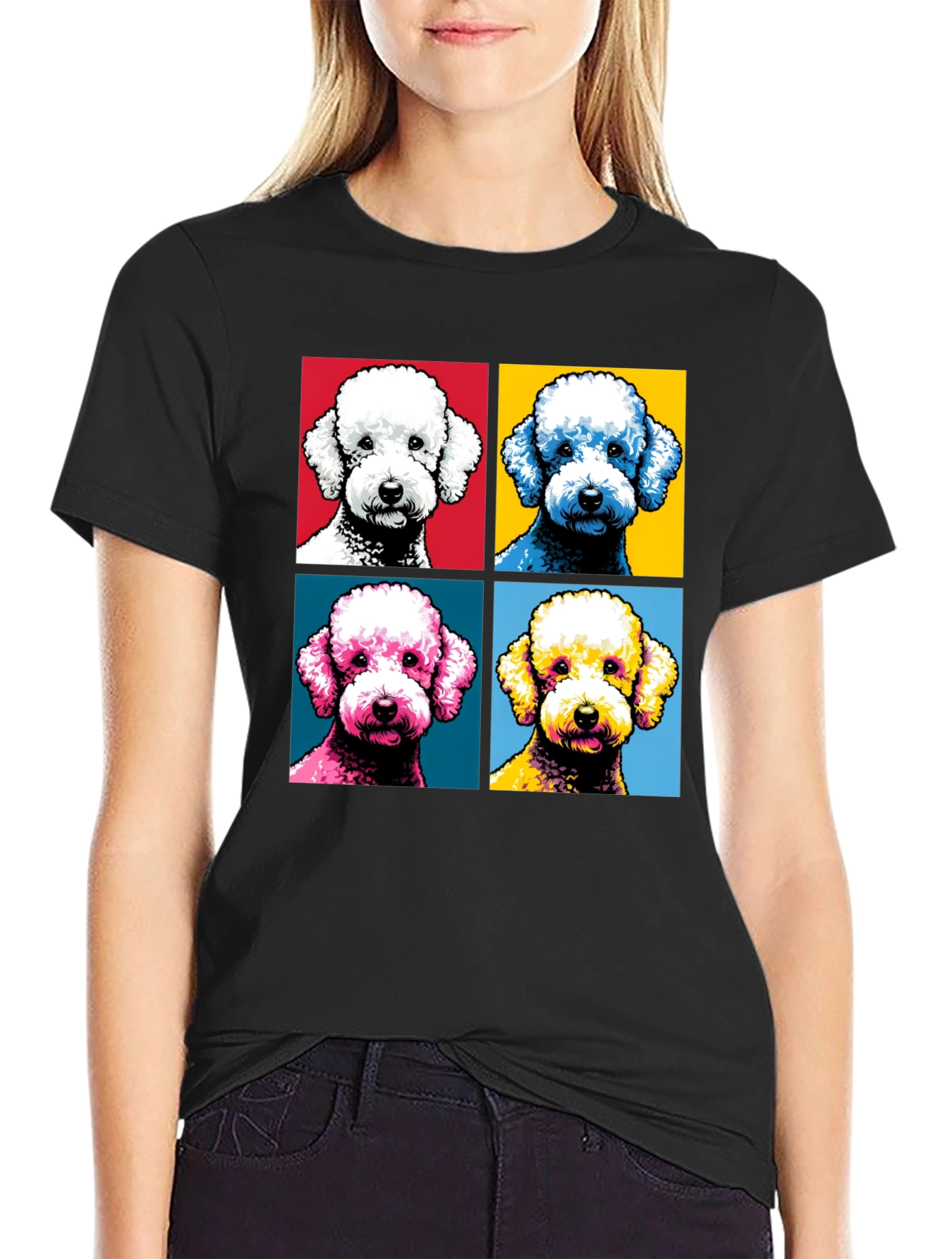Pop Art Poodle T-Shirt