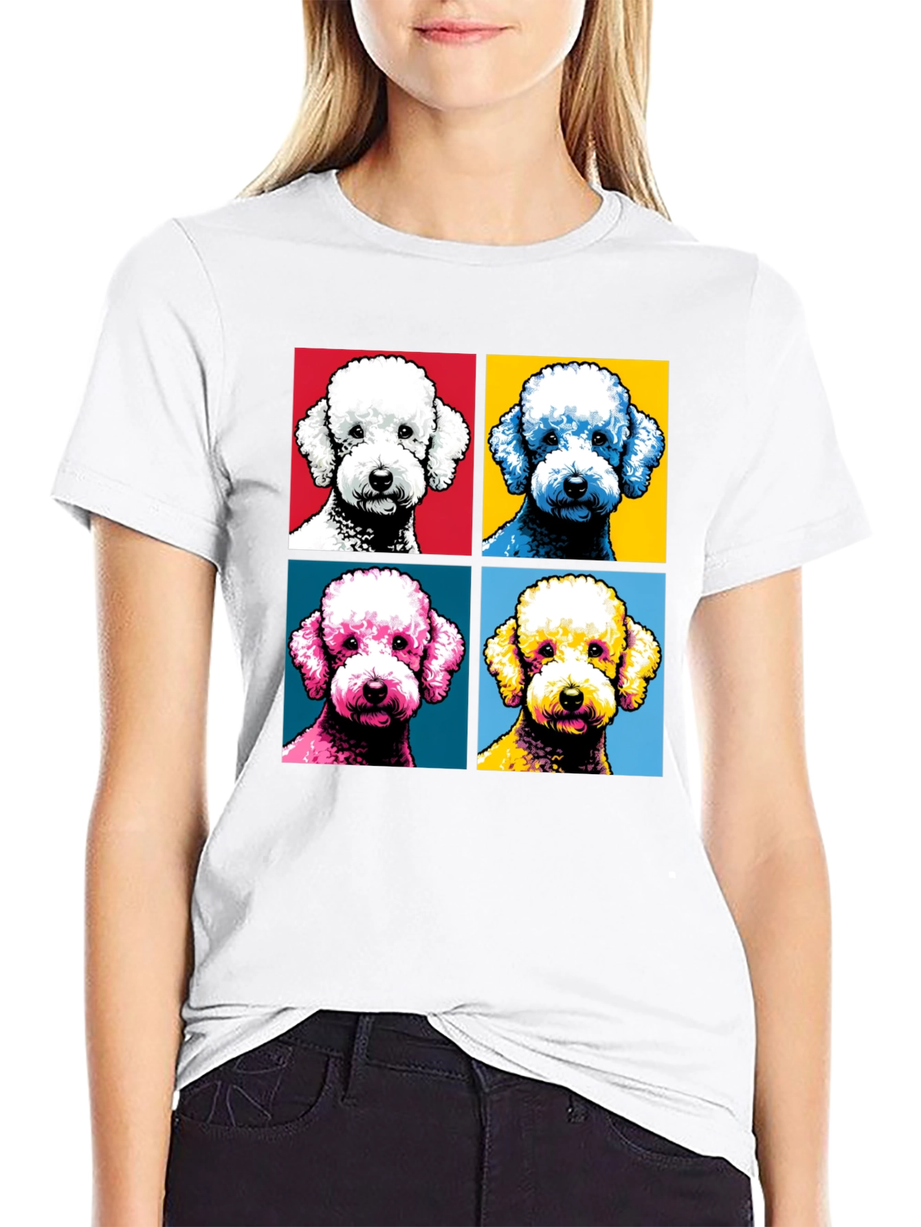 Pop Art Poodle T-Shirt