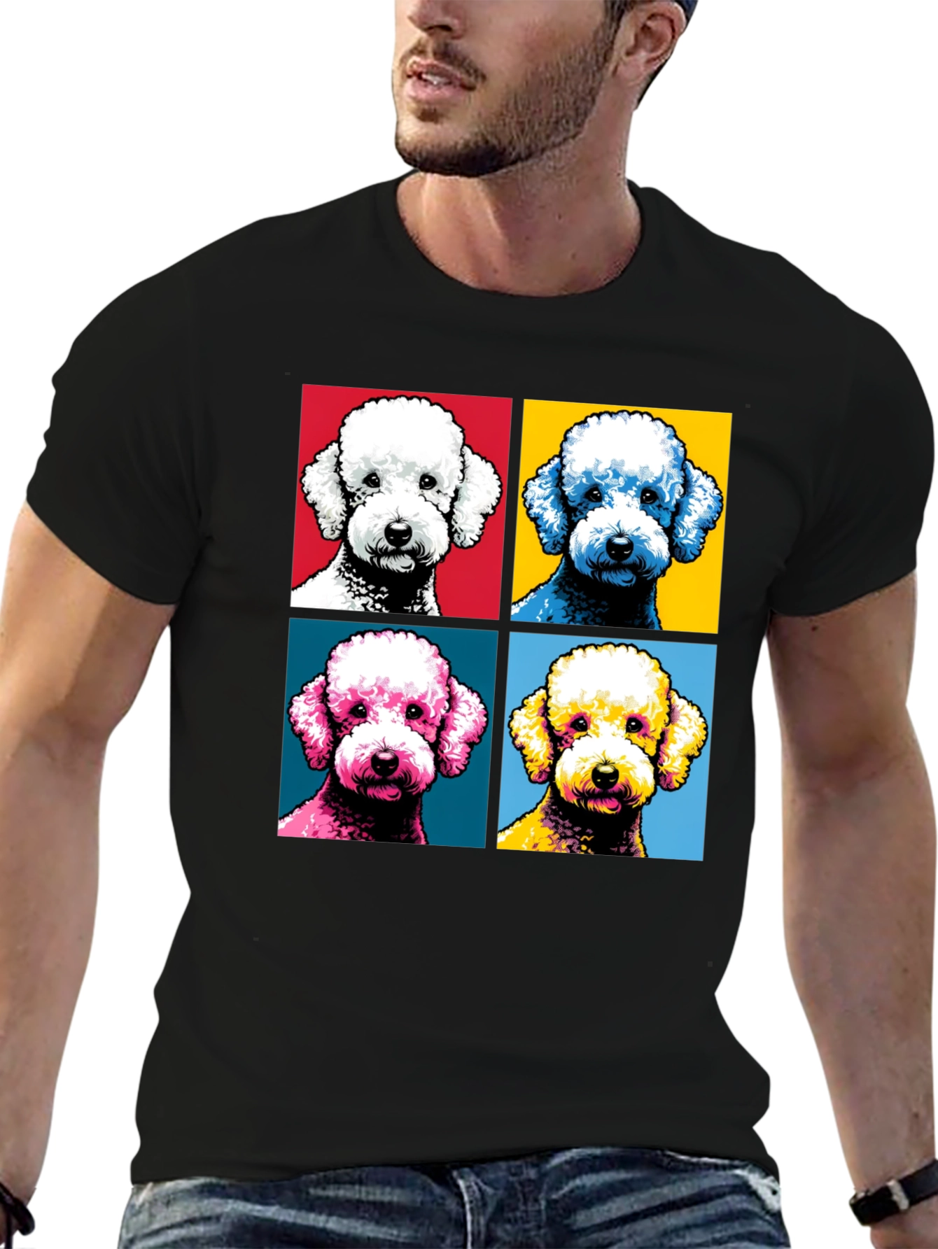 Pop Art Poodle T-Shirt