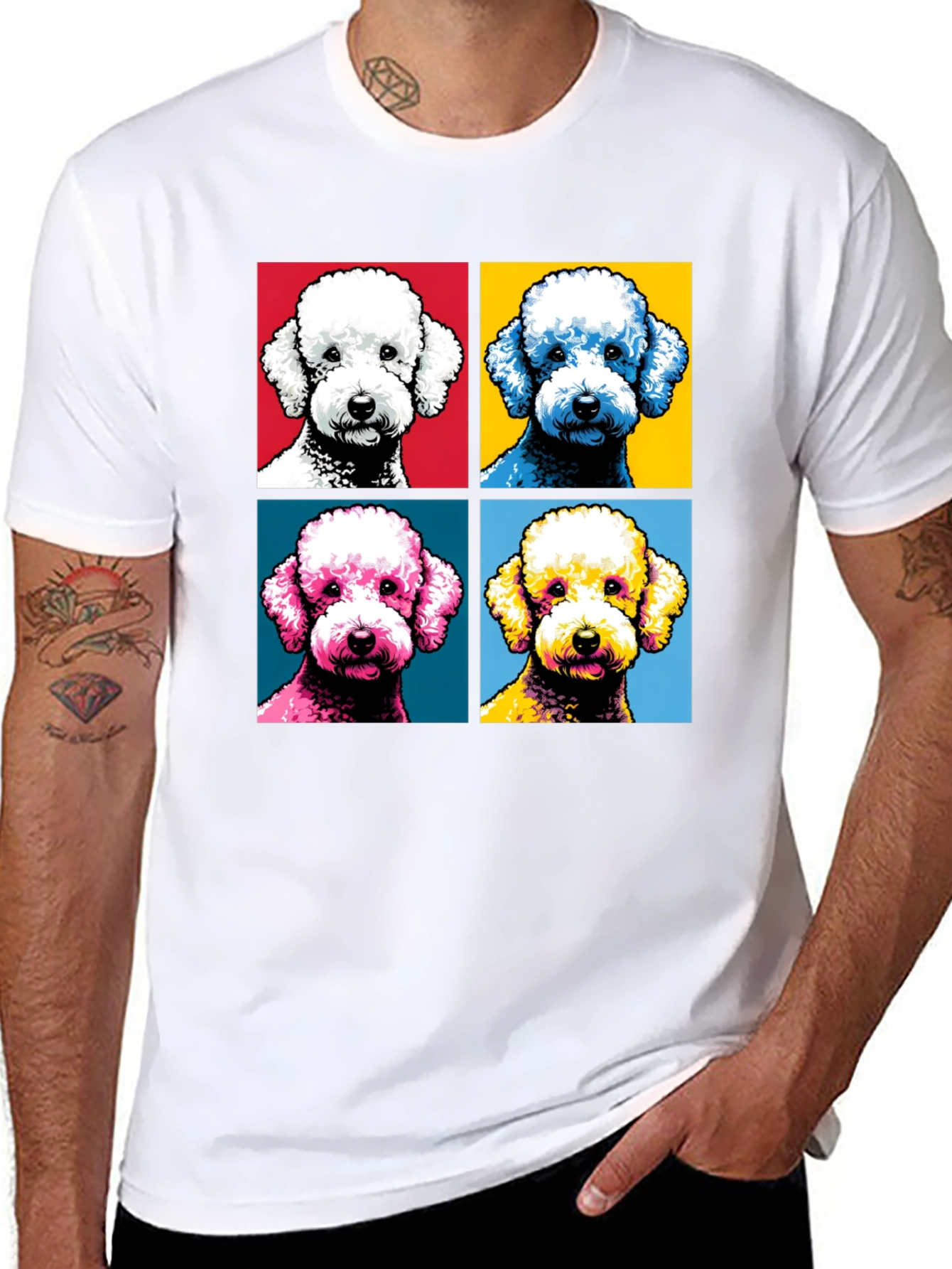 Pop Art Poodle T-Shirt