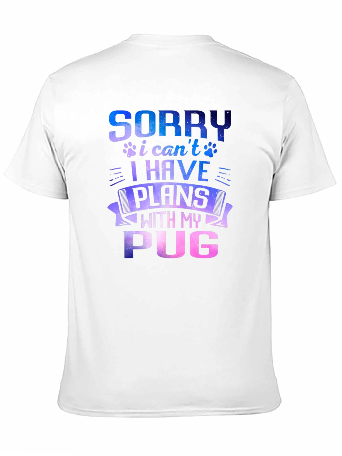 Pug Plans Graphic T-Shirt