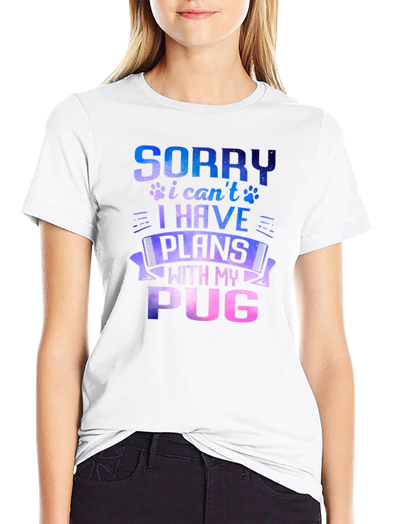 Pug Plans Graphic T-Shirt