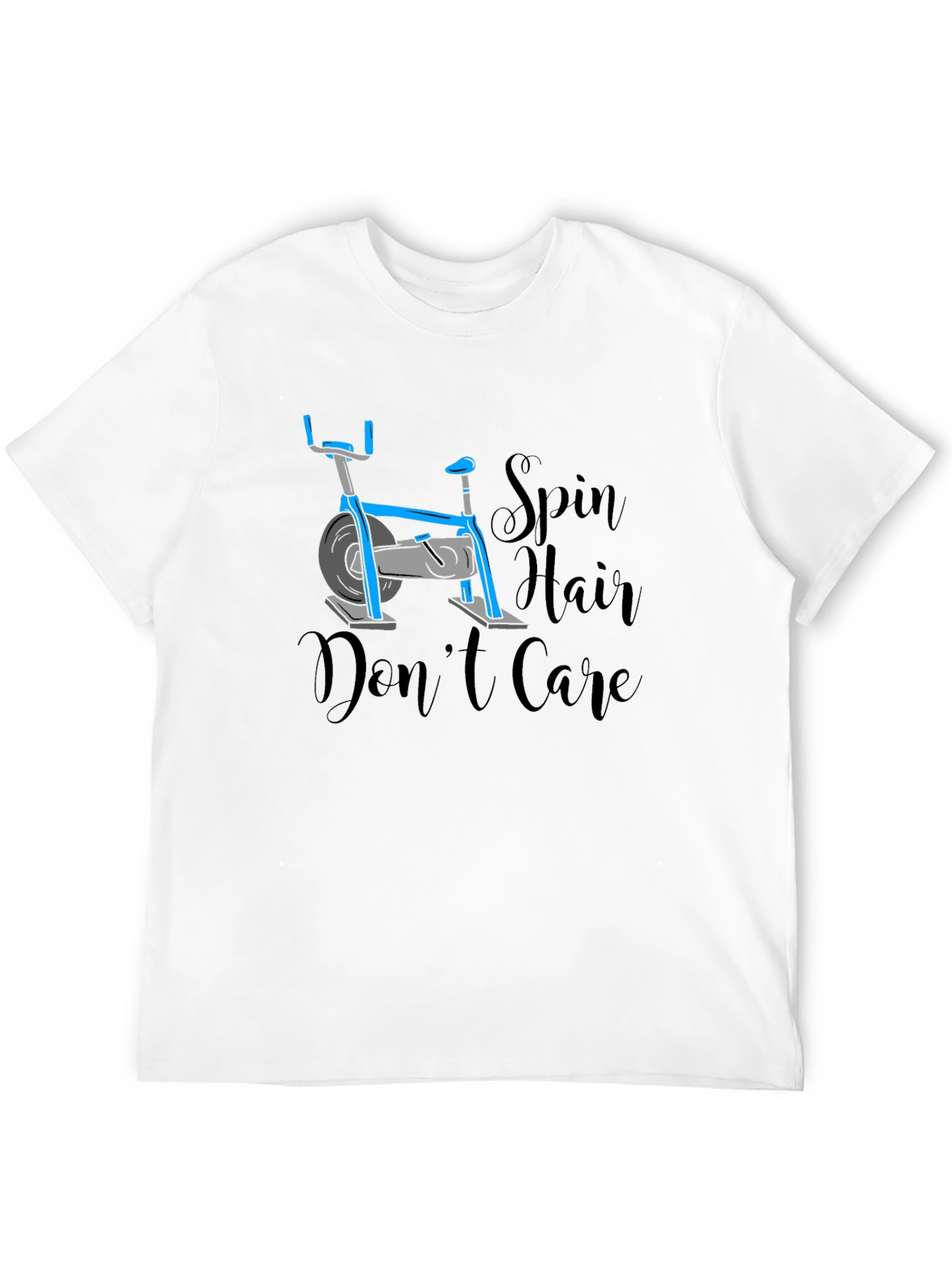 Spin Hair Dont Care T-Shirt