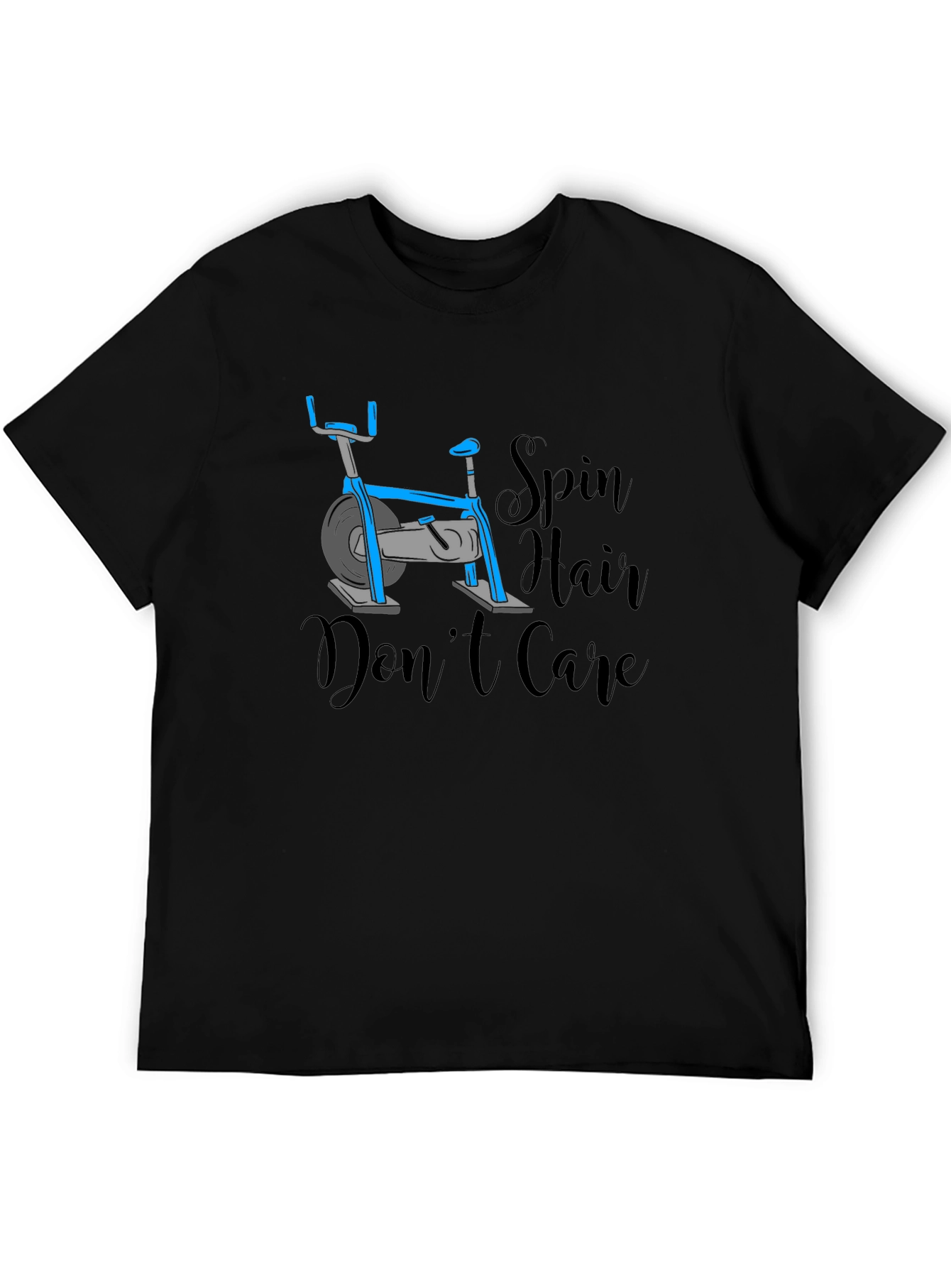 Spin Hair Dont Care T-Shirt