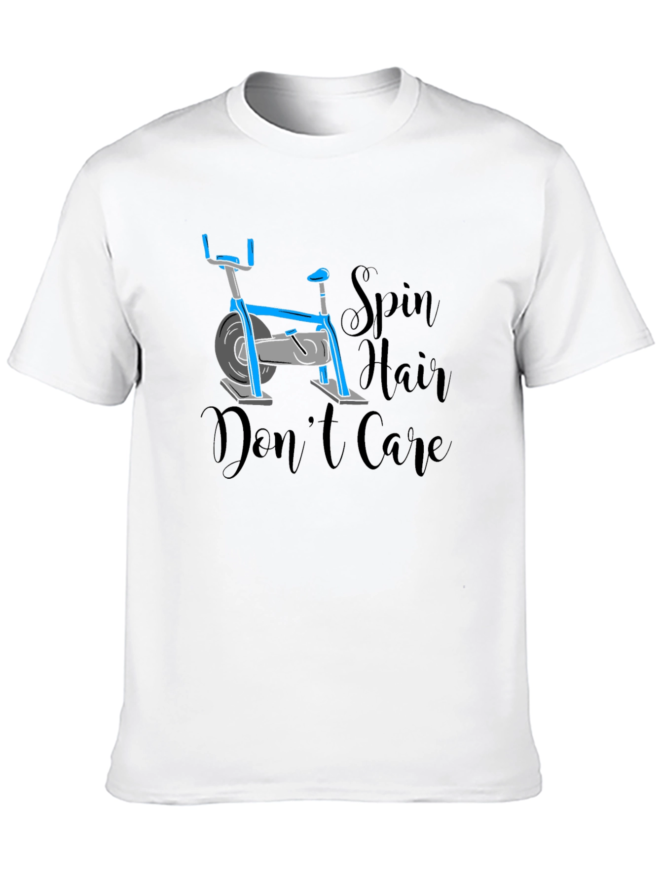 Spin Hair Dont Care T-Shirt