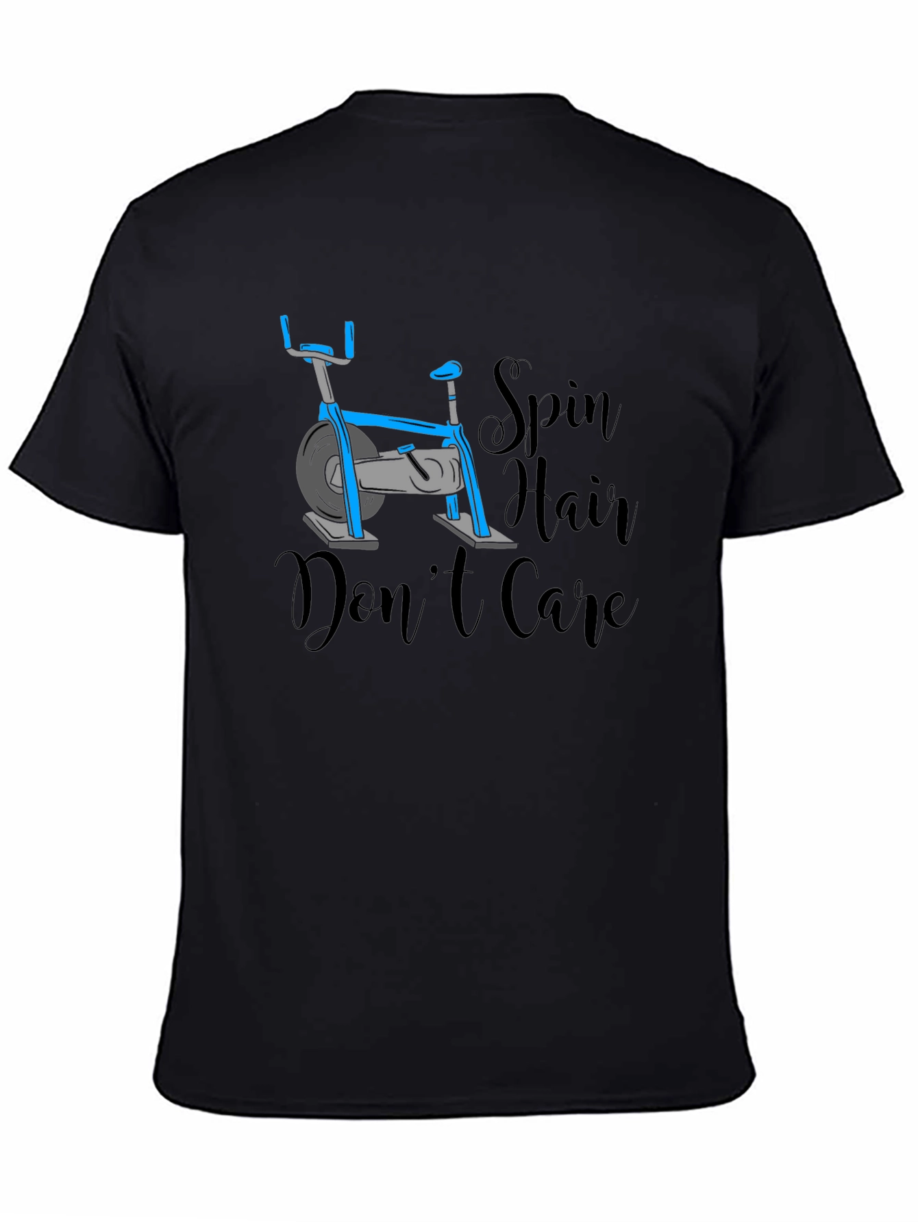 Spin Hair Dont Care T-Shirt