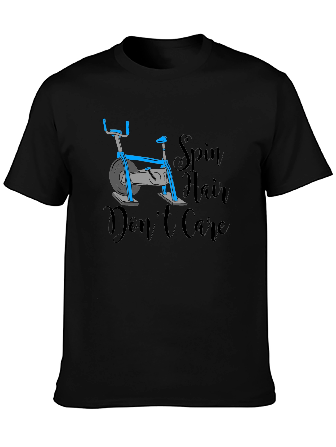 Spin Hair Dont Care T-Shirt