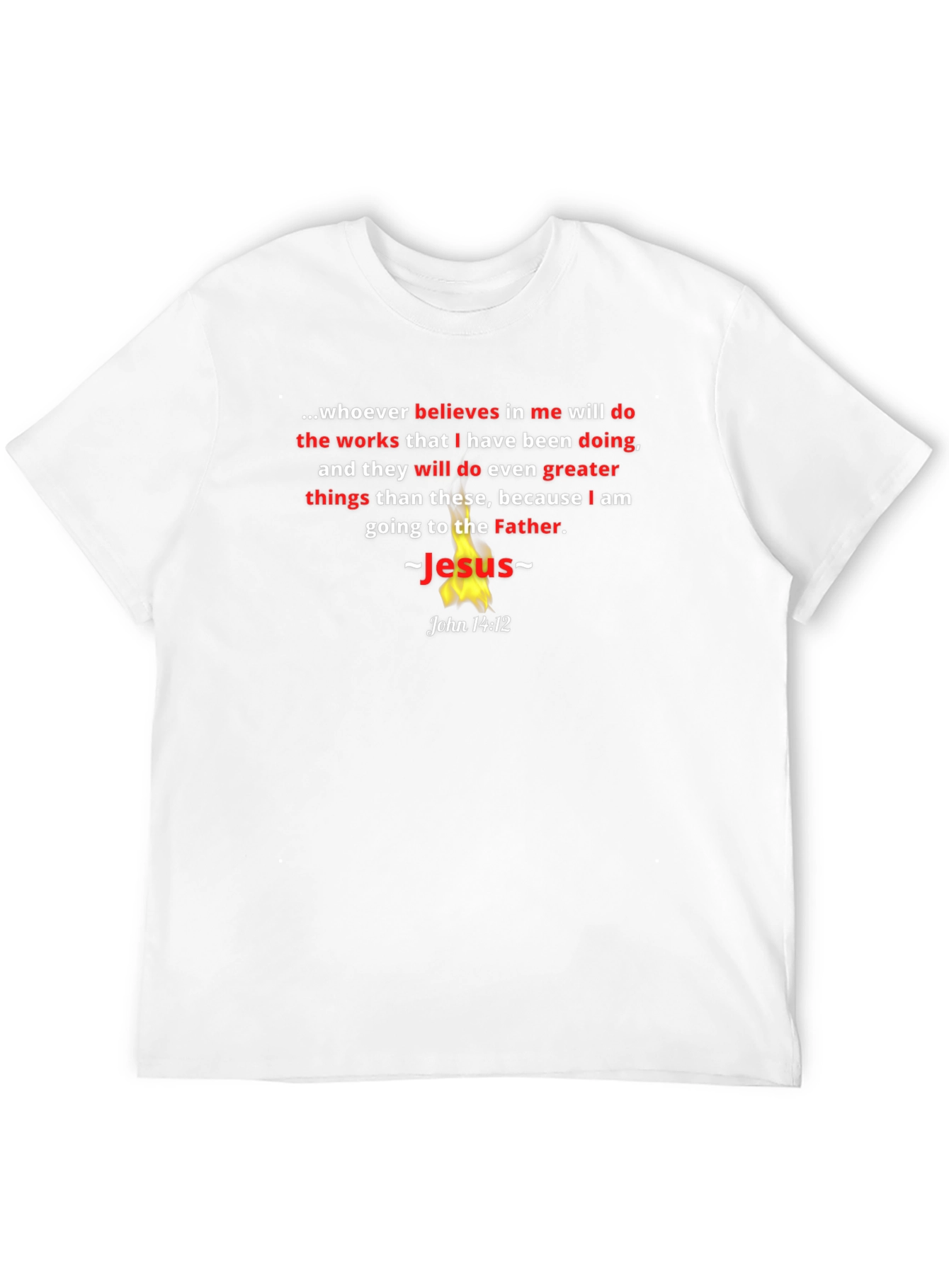 Faith-Based Graphic Tee - Jesus Quote