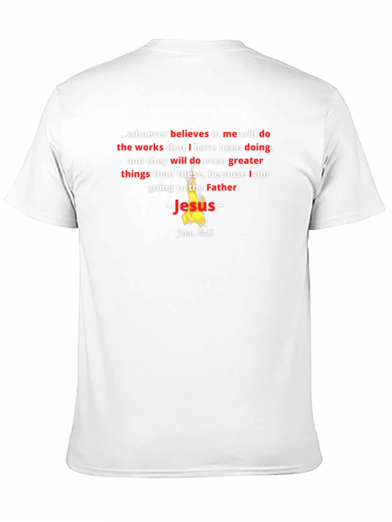 Faith-Based Graphic Tee - Jesus Quote
