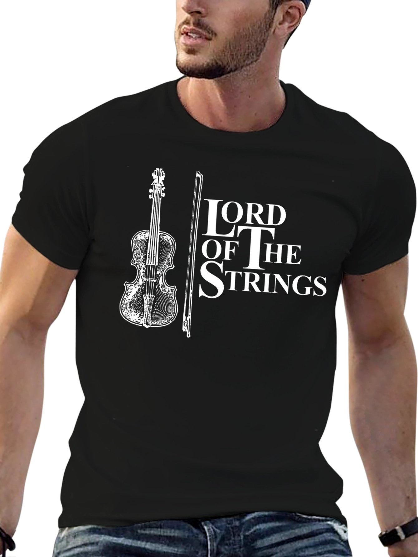 Lord of the Strings T-Shirt - Musician Apparel