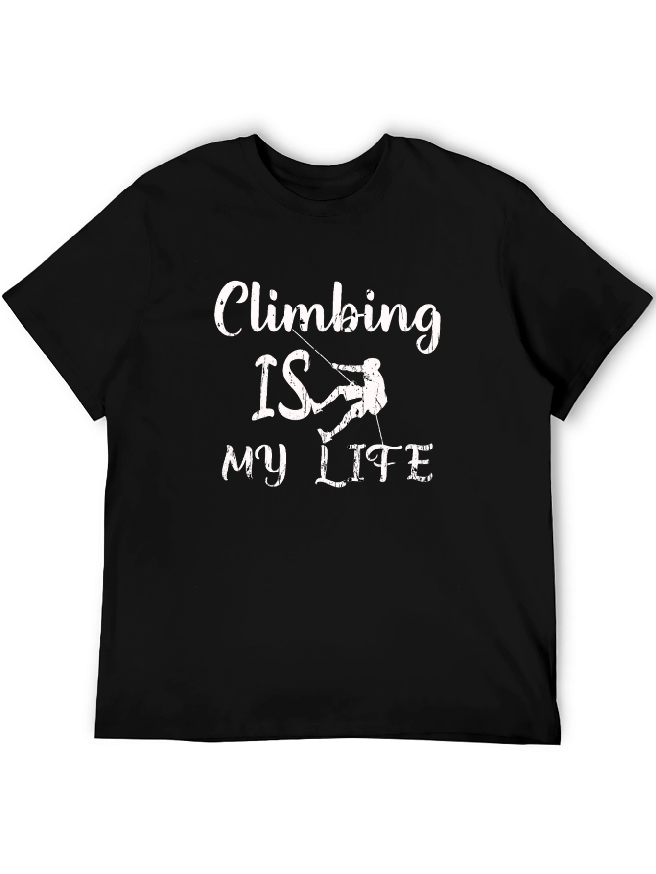 Climbing Is My Life Graphic T-Shirt
