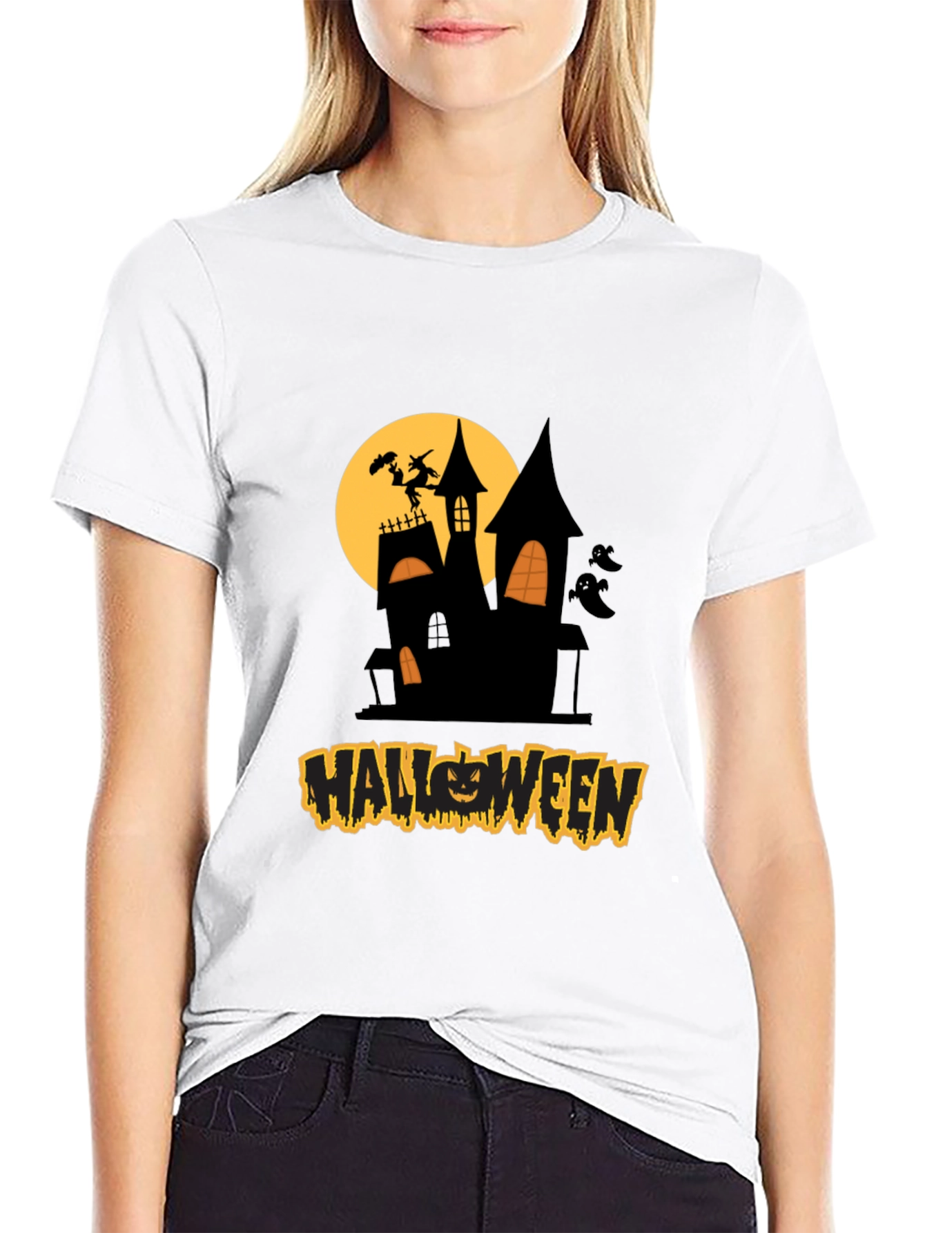 Halloween Haunted House T-Shirt
