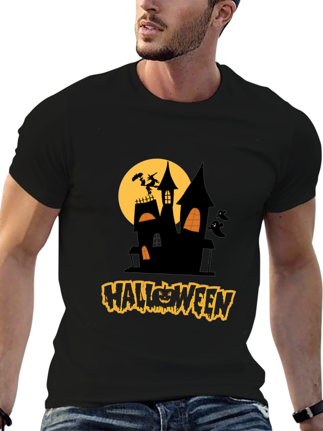 Halloween Haunted House T-Shirt