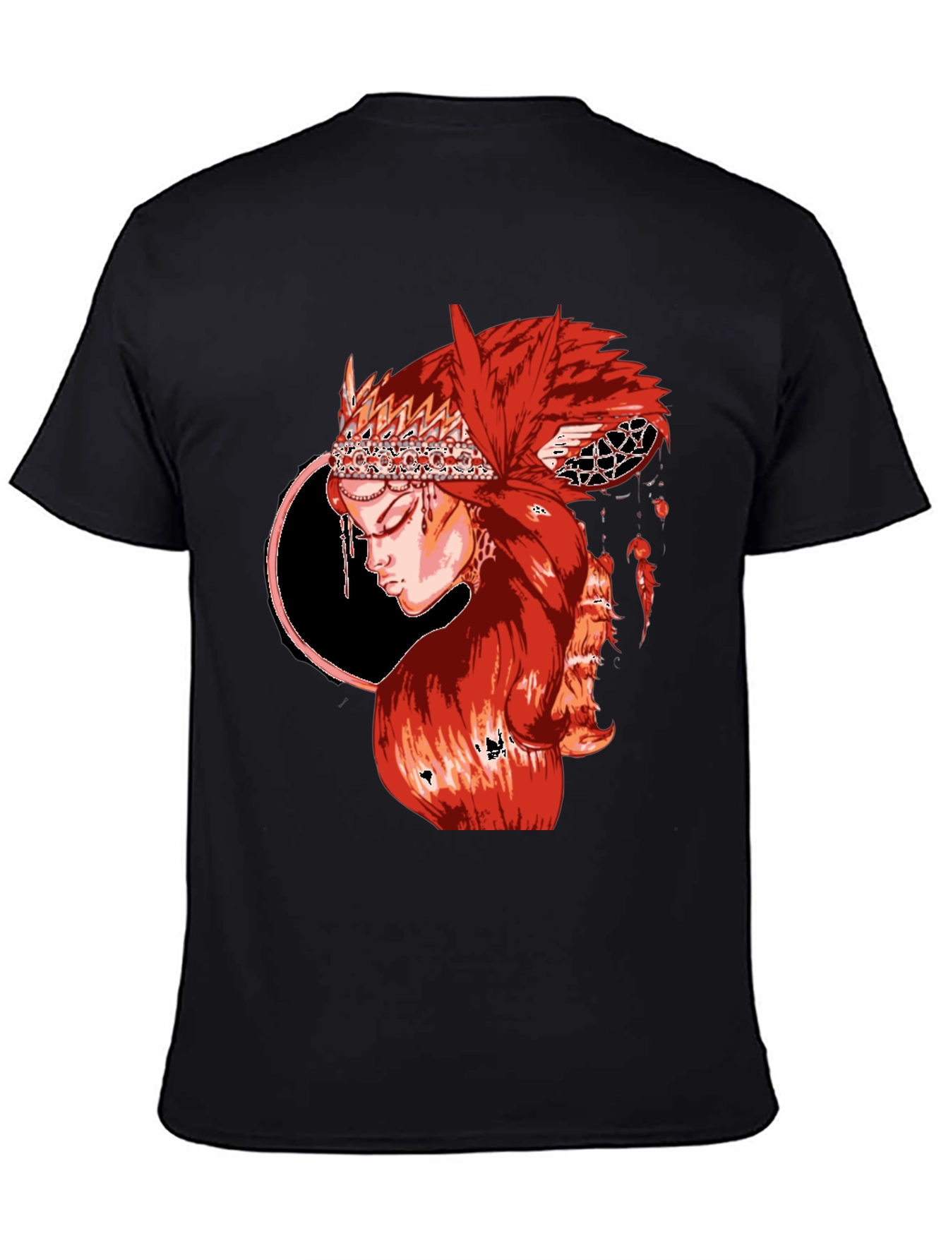 Red Haired Woman Graphic T-Shirt
