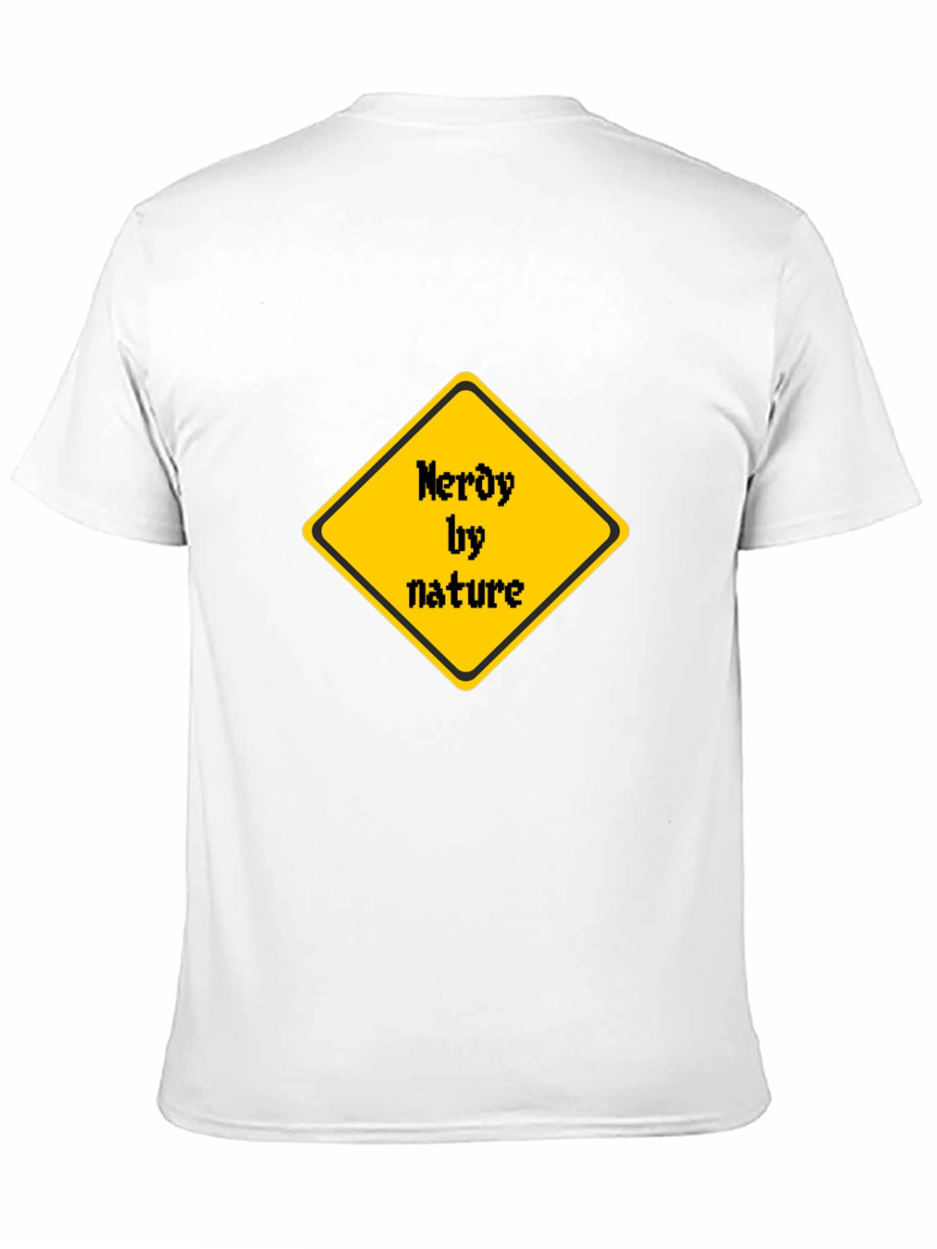 Nerdy by Nature T-Shirt - Black Cotton Tee