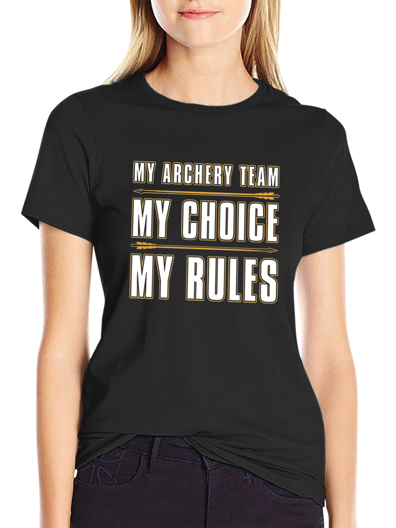 Archery Team Choice Rules Graphic Tee