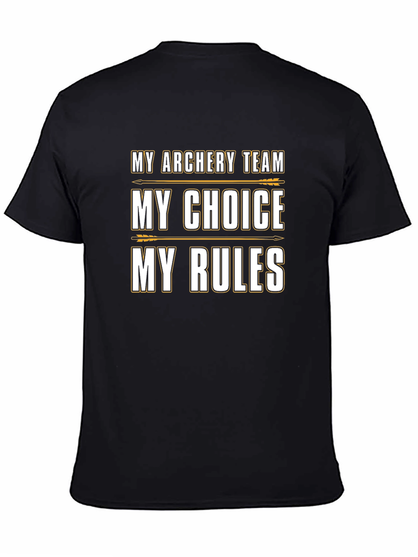 Archery Team Choice Rules Graphic Tee