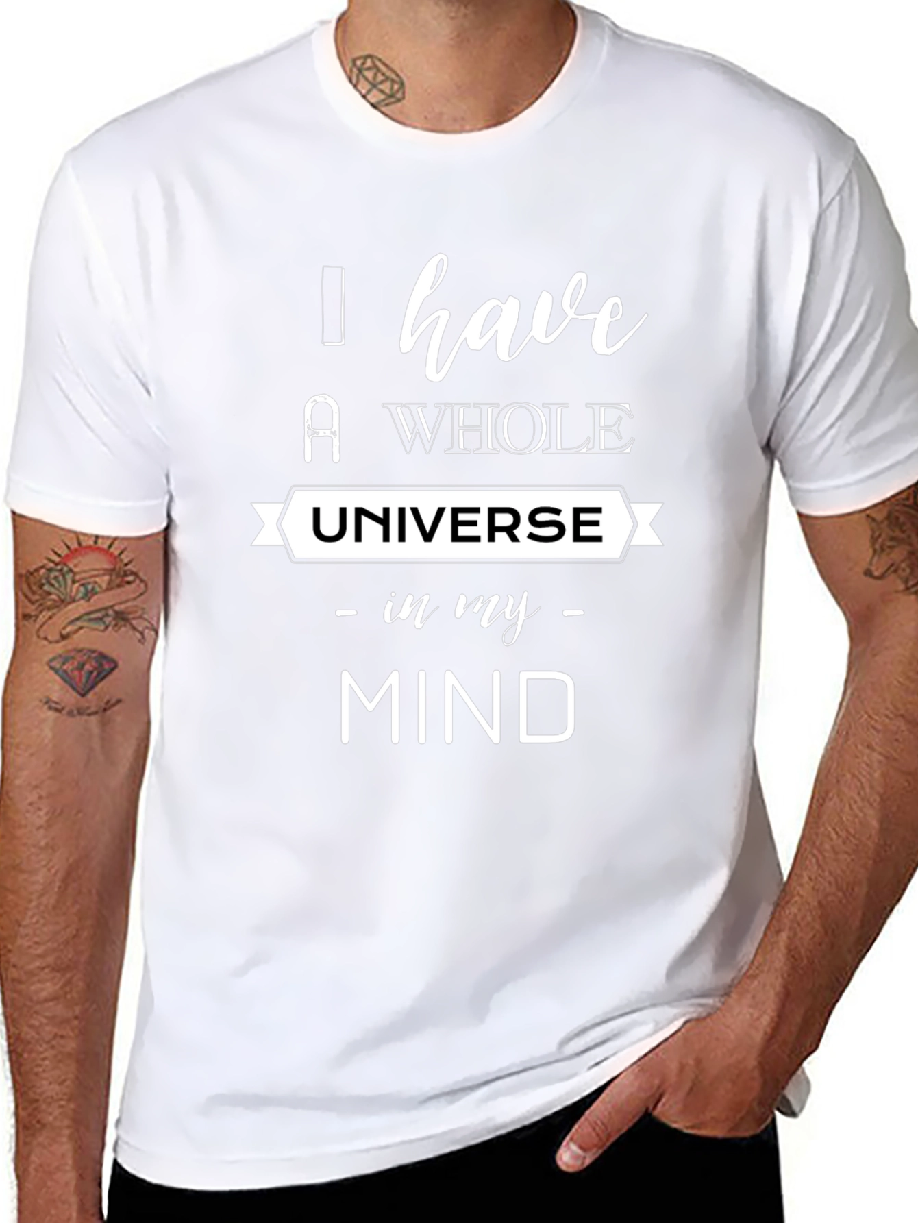 Universe Mind T-Shirt: Creative Graphic Tee