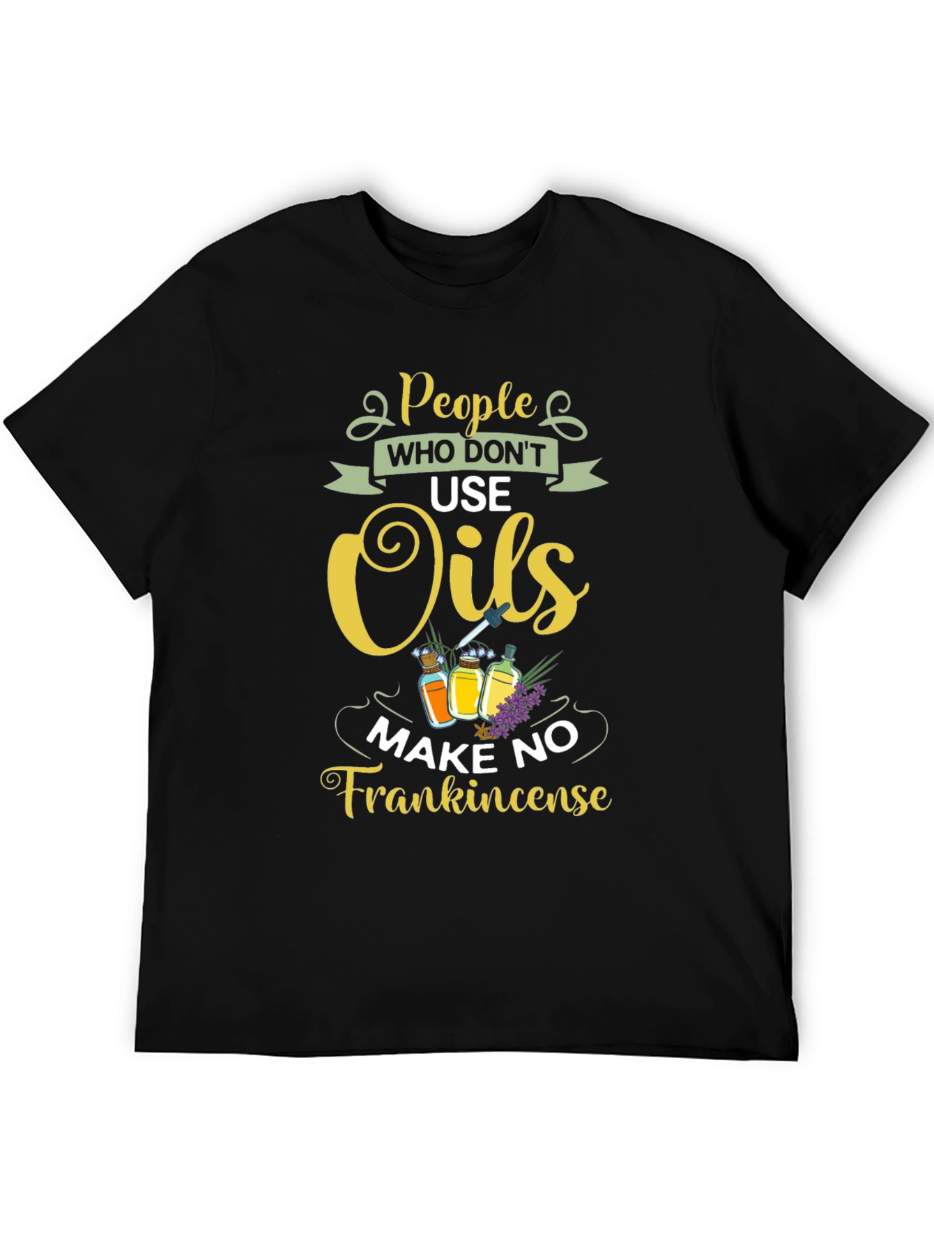 Essential Oils T-Shirt - Frankincense Design