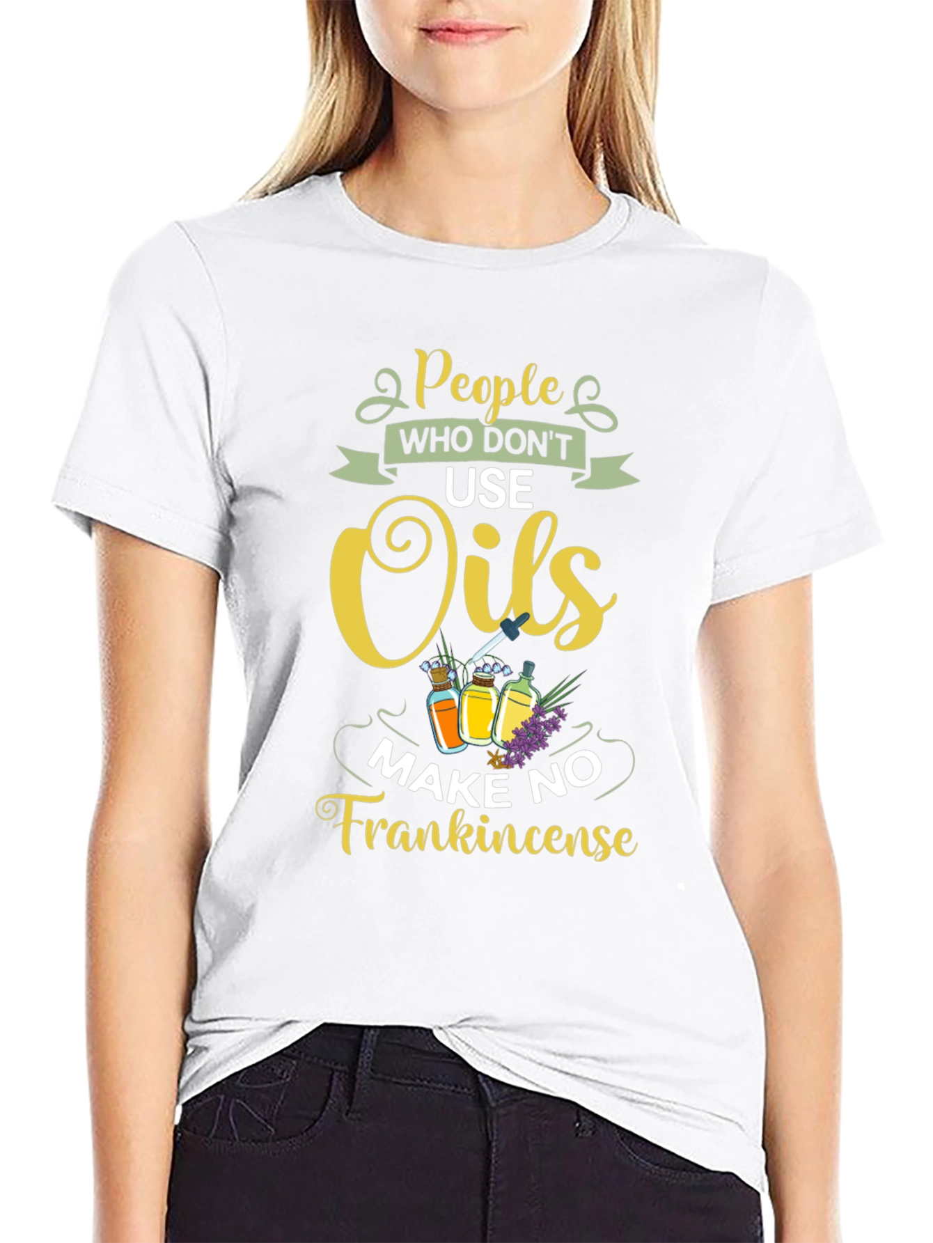 Essential Oils T-Shirt - Frankincense Design
