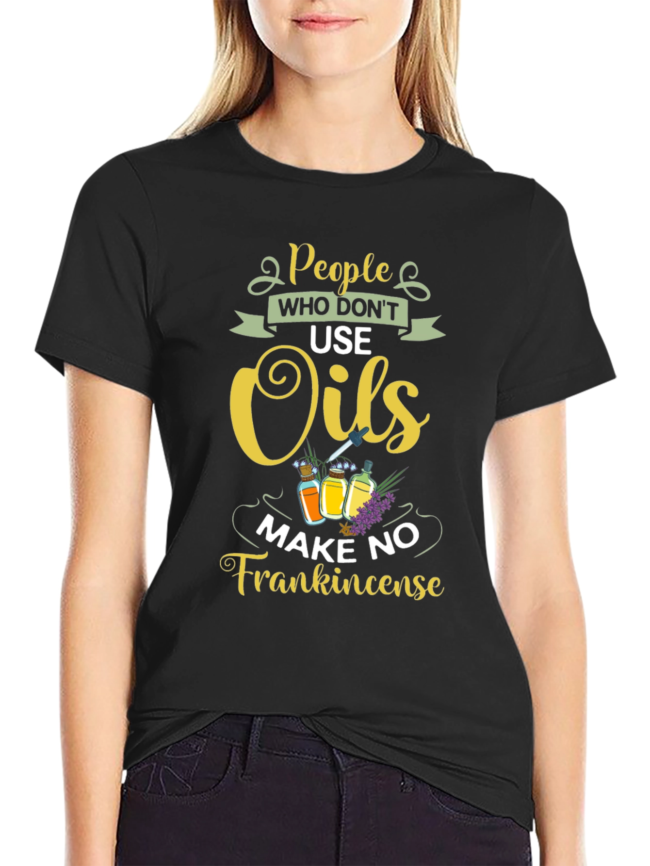 Essential Oils T-Shirt - Frankincense Design