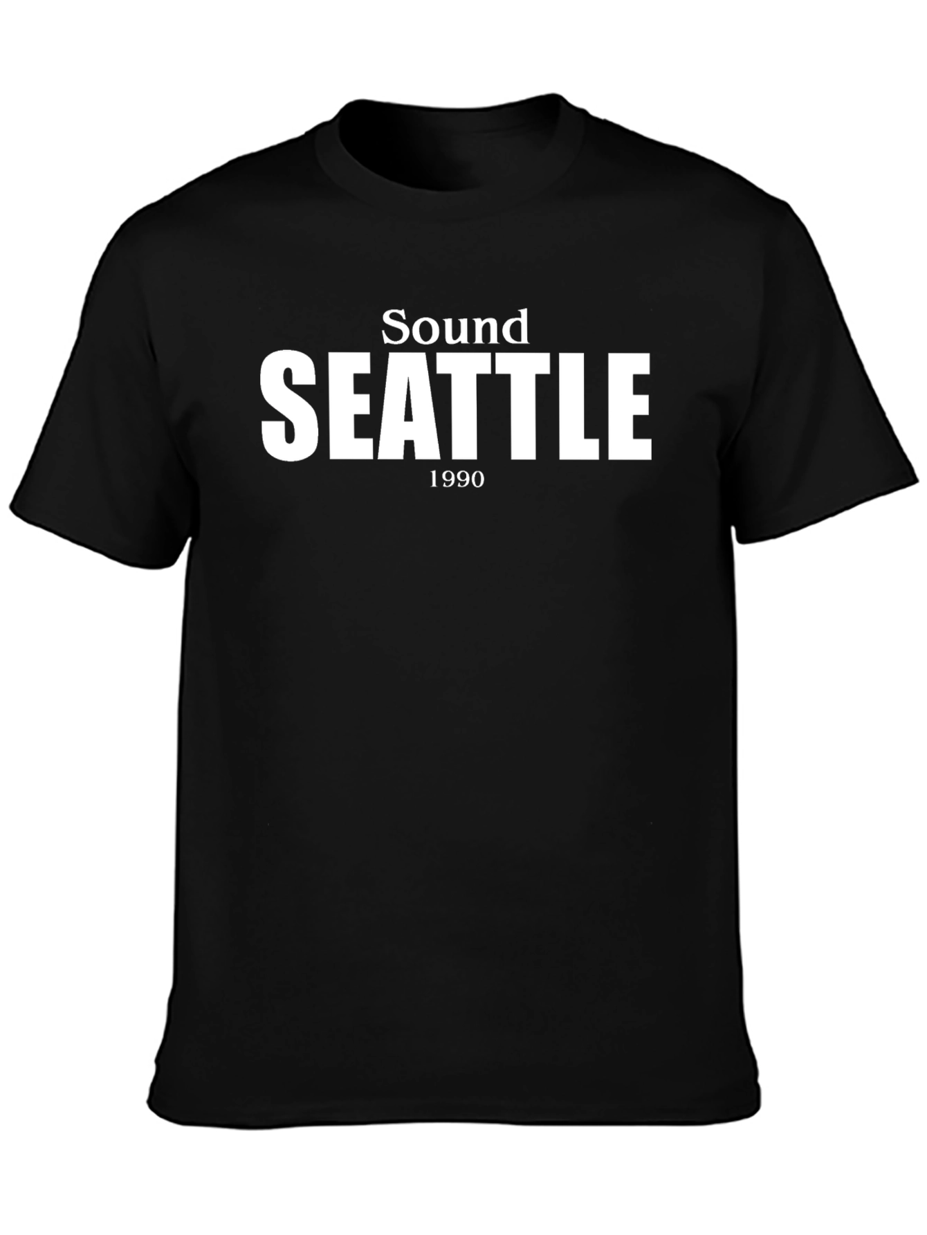 Sound Seattle 1990 T-Shirt - Black
