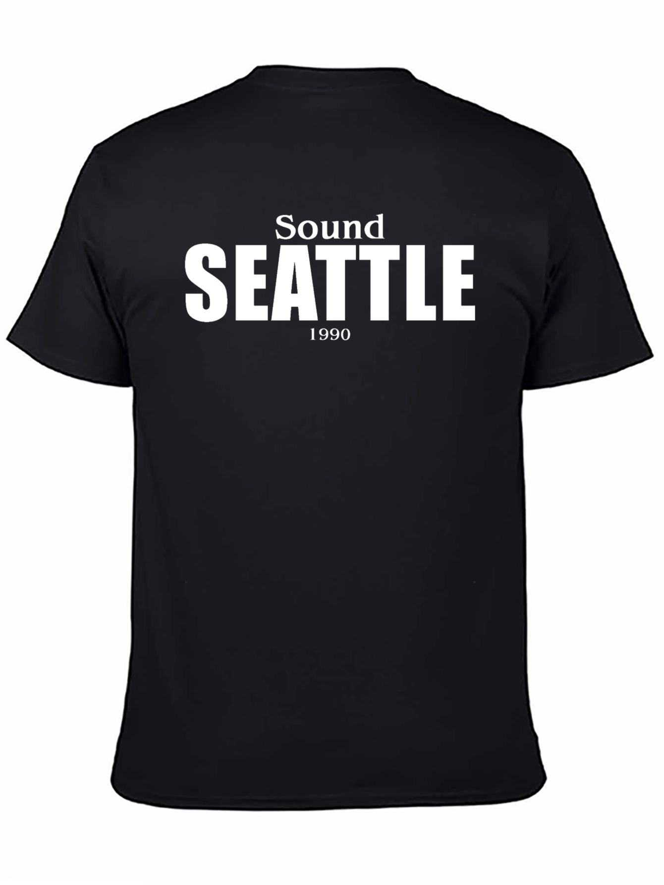 Sound Seattle 1990 T-Shirt - Black