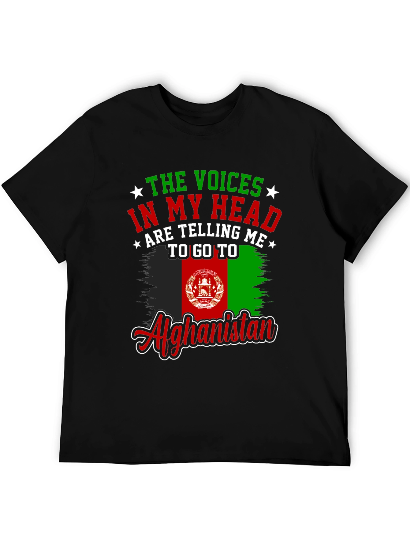 Afghanistan Voices T-Shirt - Funny Travel Tee