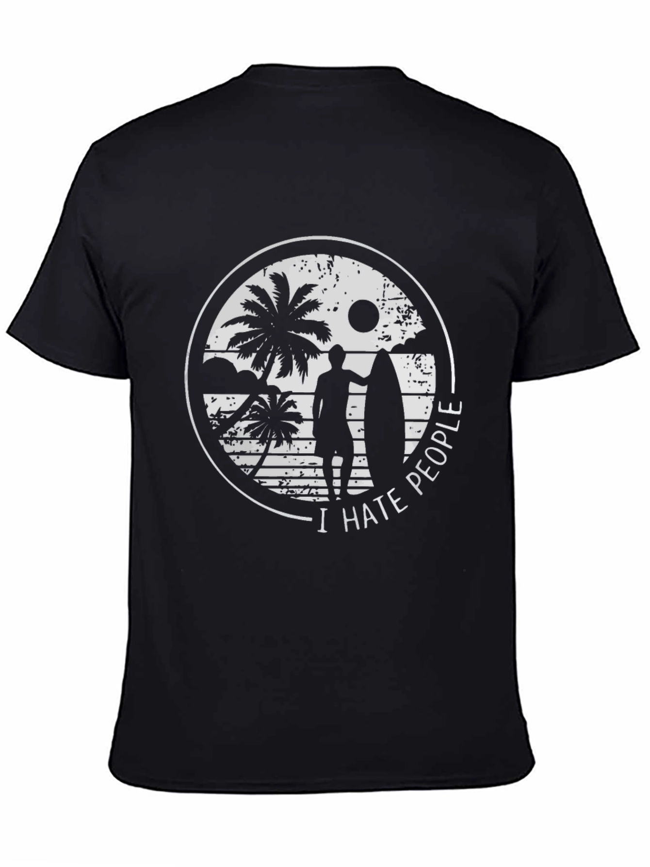 I Hate People Graphic Tee - Beach Vibes