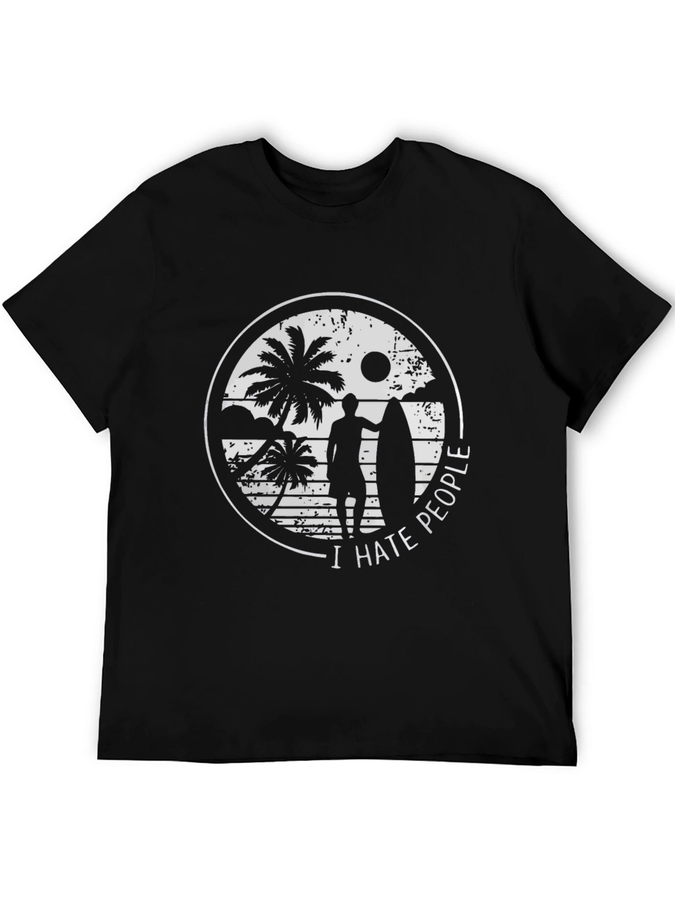 I Hate People Graphic Tee - Beach Vibes