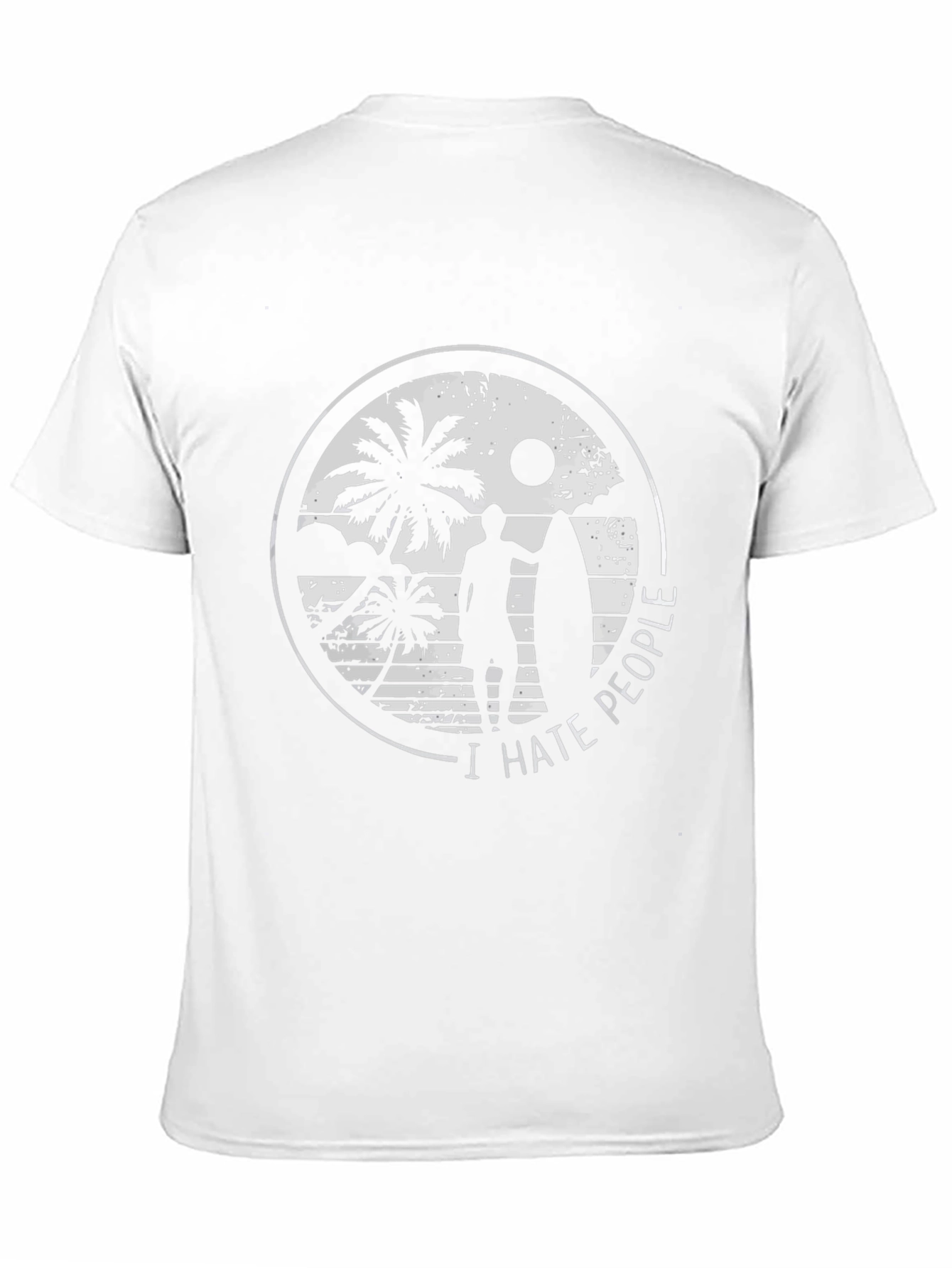 I Hate People Graphic Tee - Beach Vibes