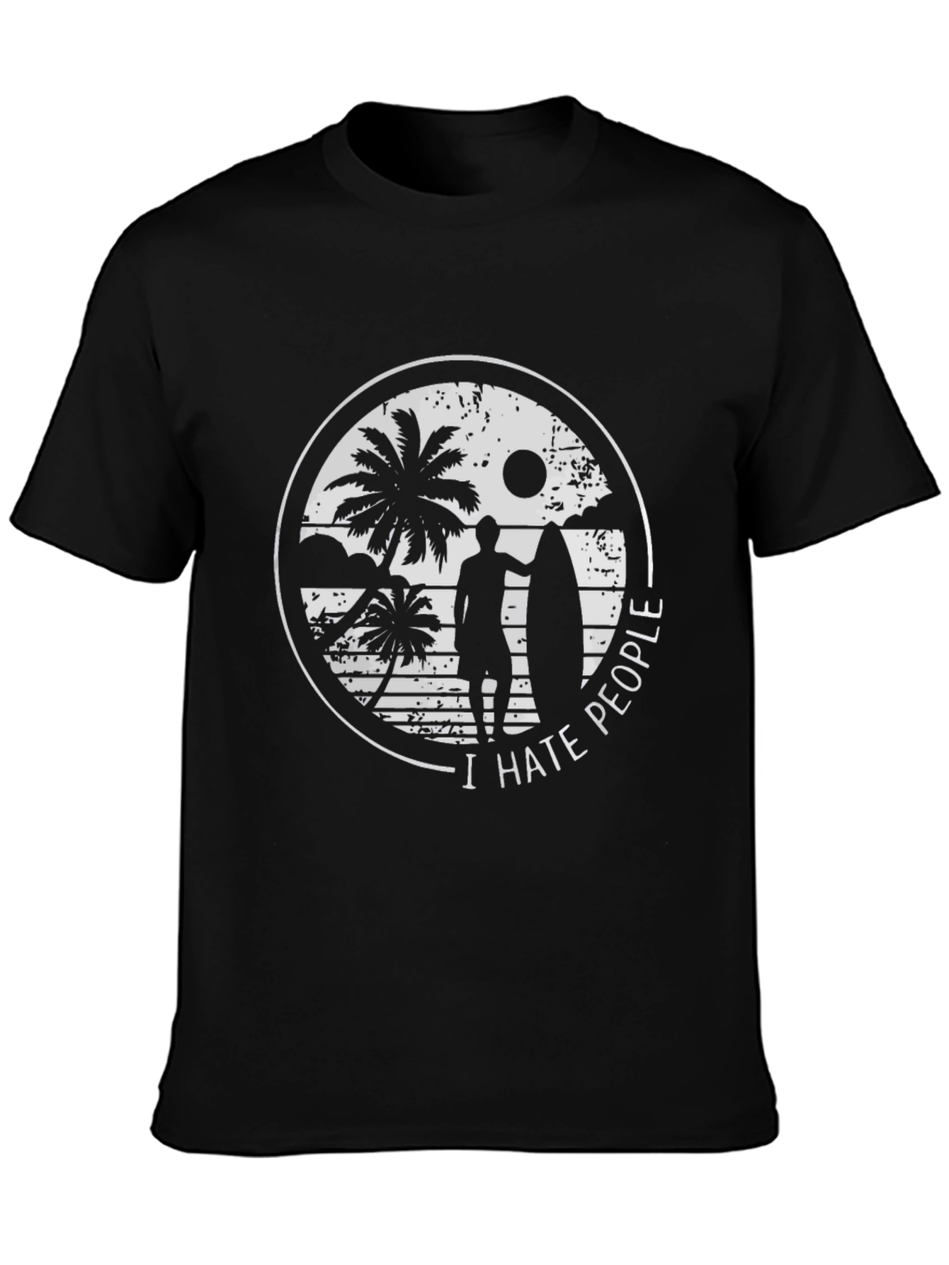 I Hate People Graphic Tee - Beach Vibes