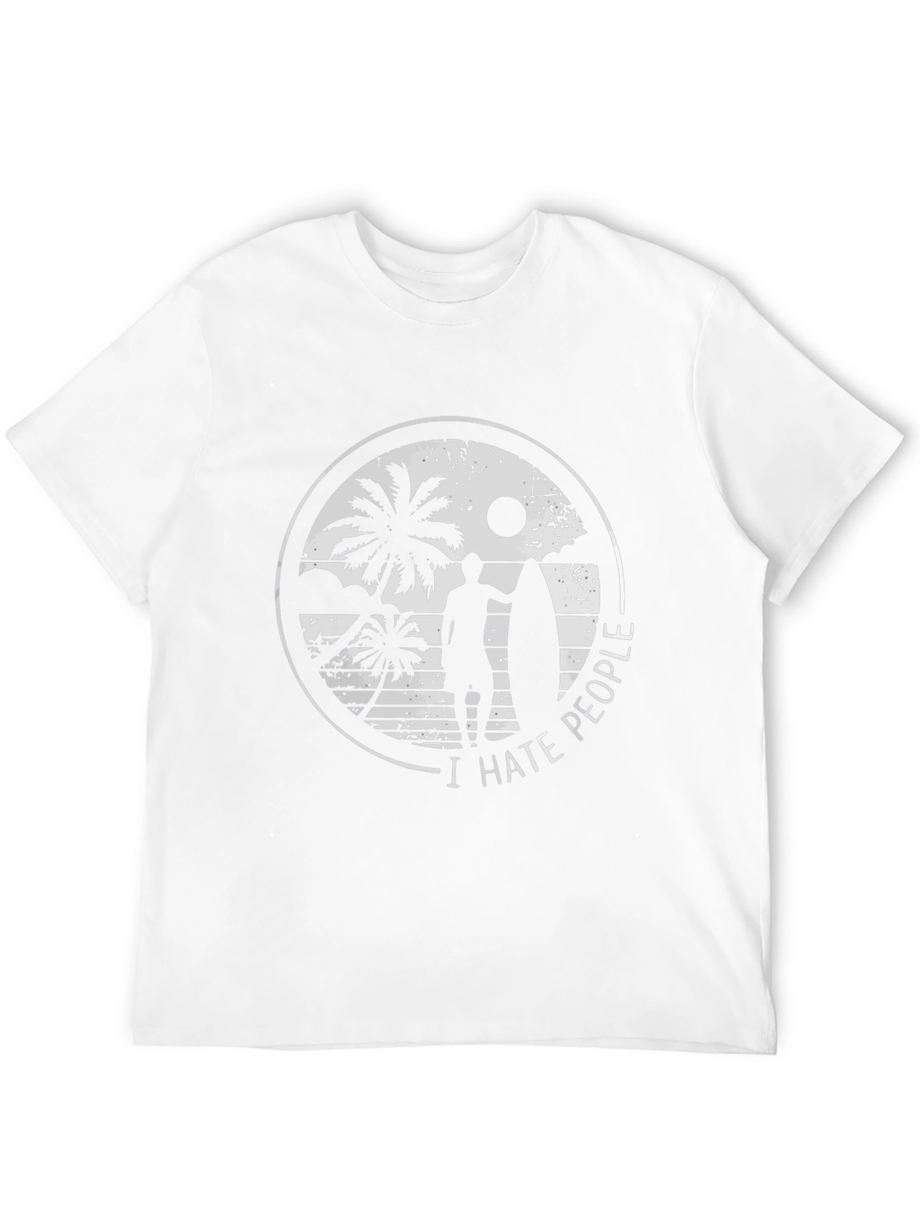 I Hate People Graphic Tee - Beach Vibes