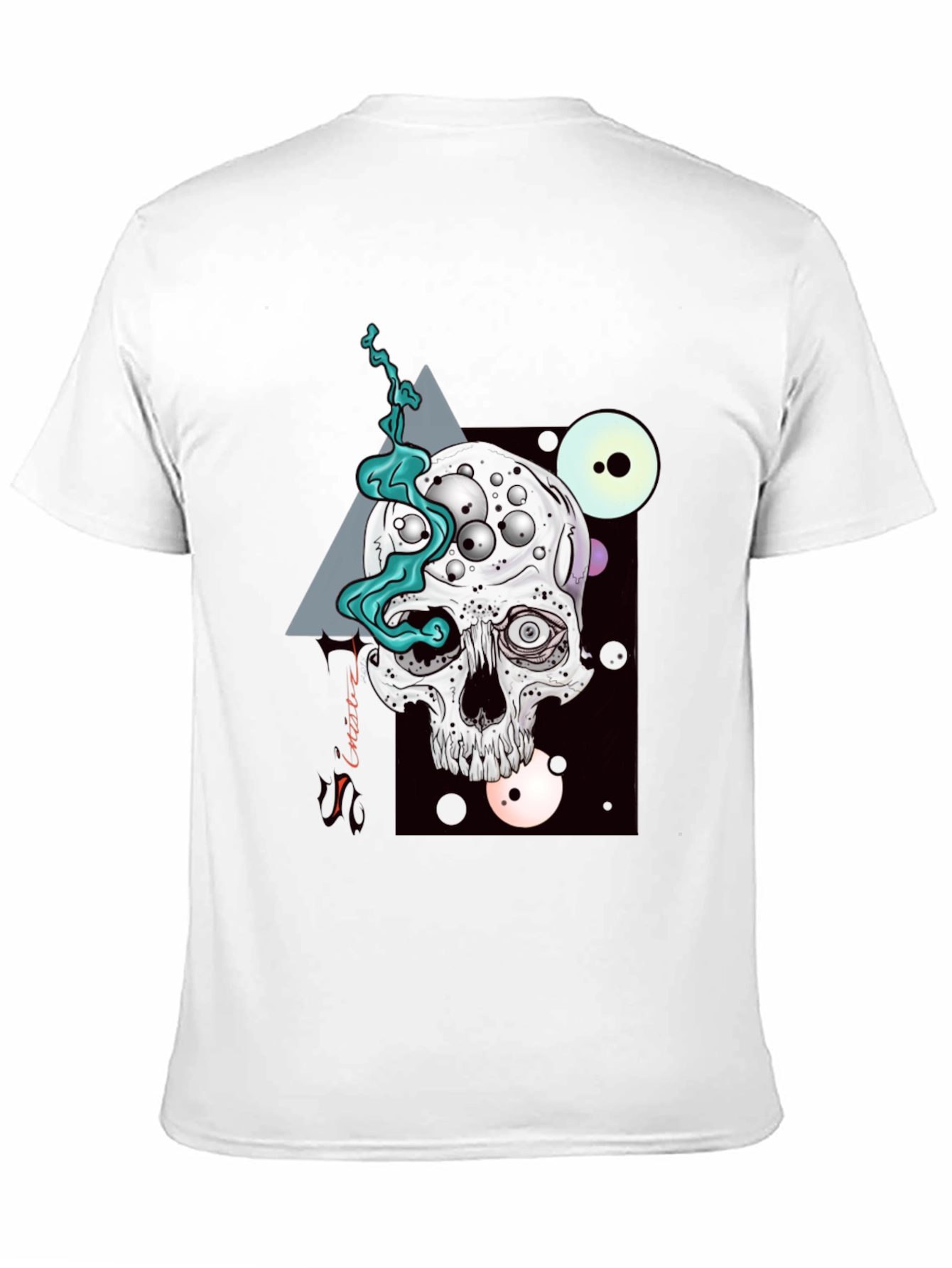 Dark Skull Graphic Tee - Unique Art T-Shirt