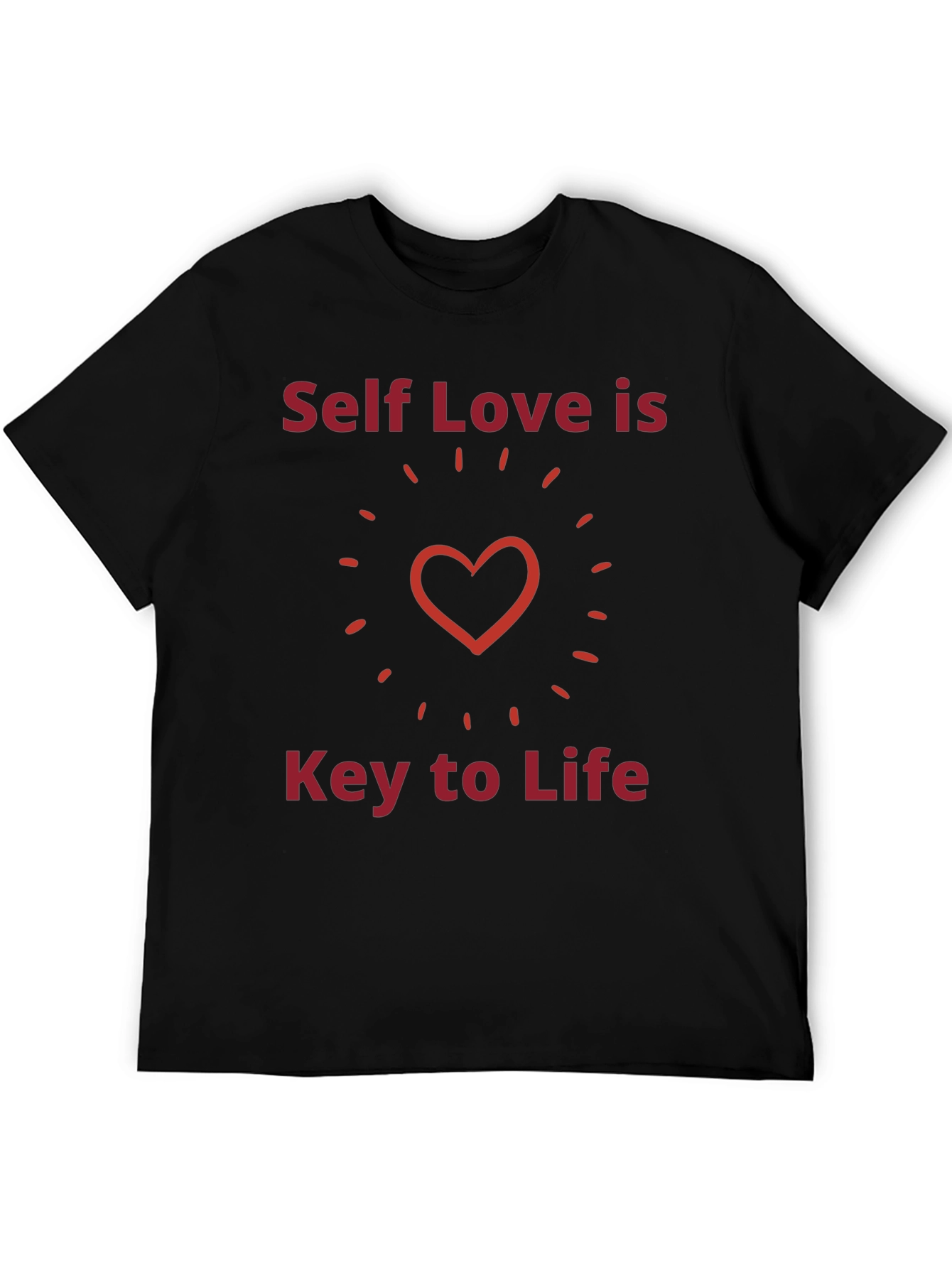 Self Love is Key to Life Graphic T-Shirt