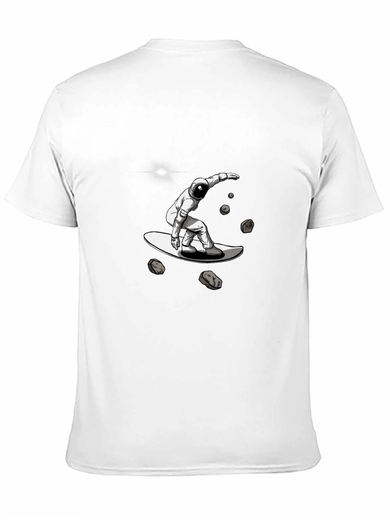 Astronaut Surfing T-Shirt - Galaxy Rider Tee