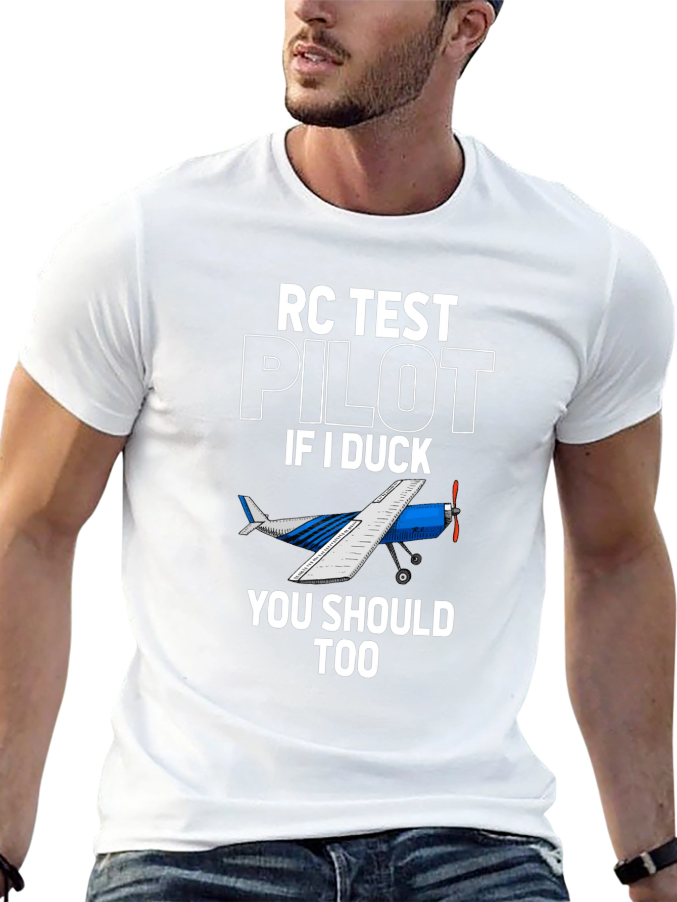 RC Test Pilot T-Shirt - Aviation Humor Tee
