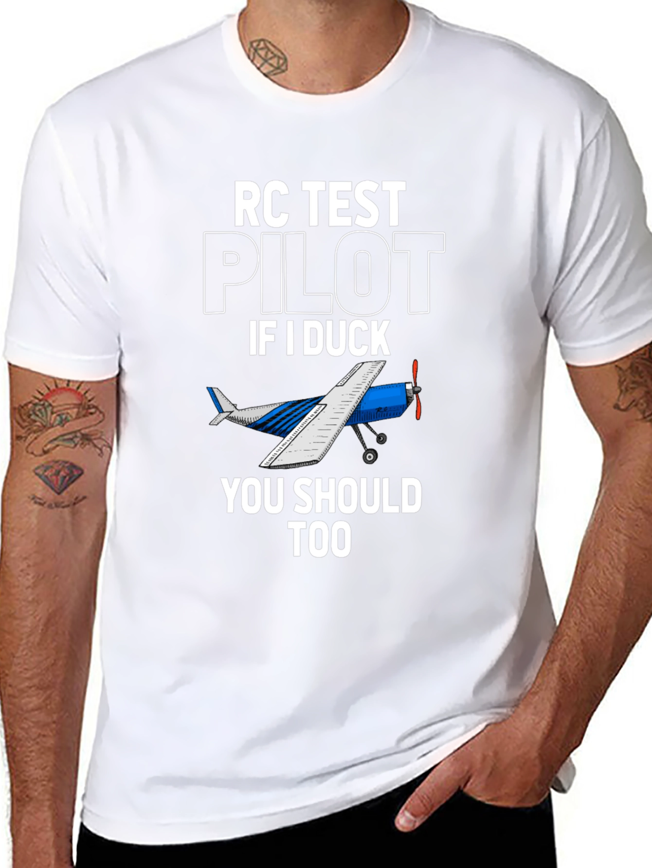 RC Test Pilot T-Shirt - Aviation Humor Tee