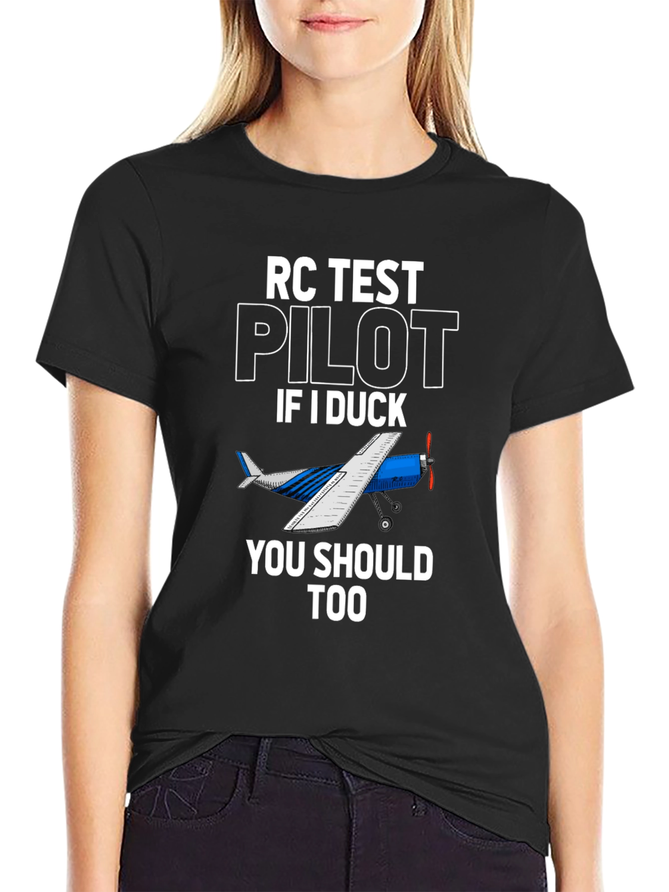 RC Test Pilot T-Shirt - Aviation Humor Tee