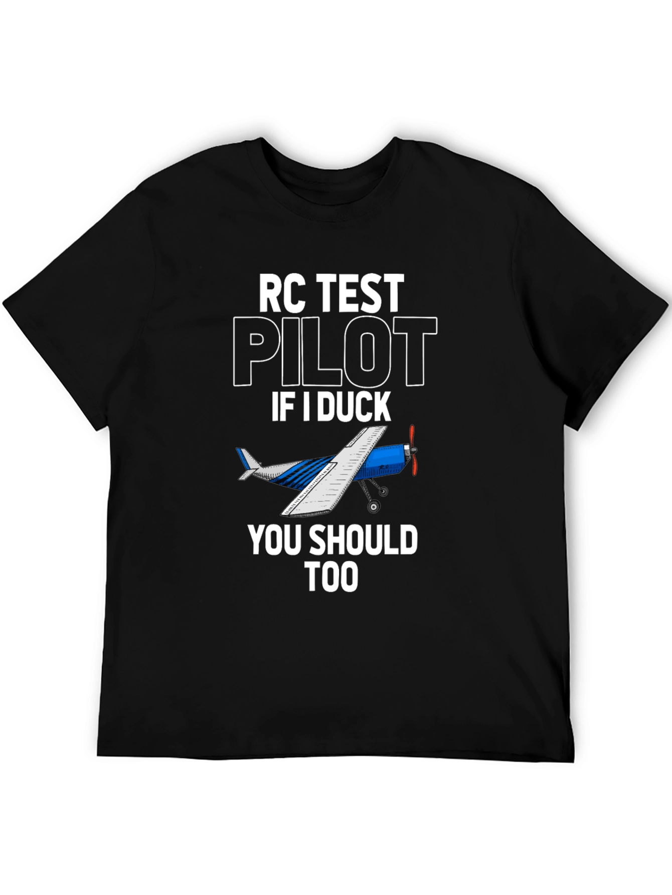 RC Test Pilot T-Shirt - Aviation Humor Tee