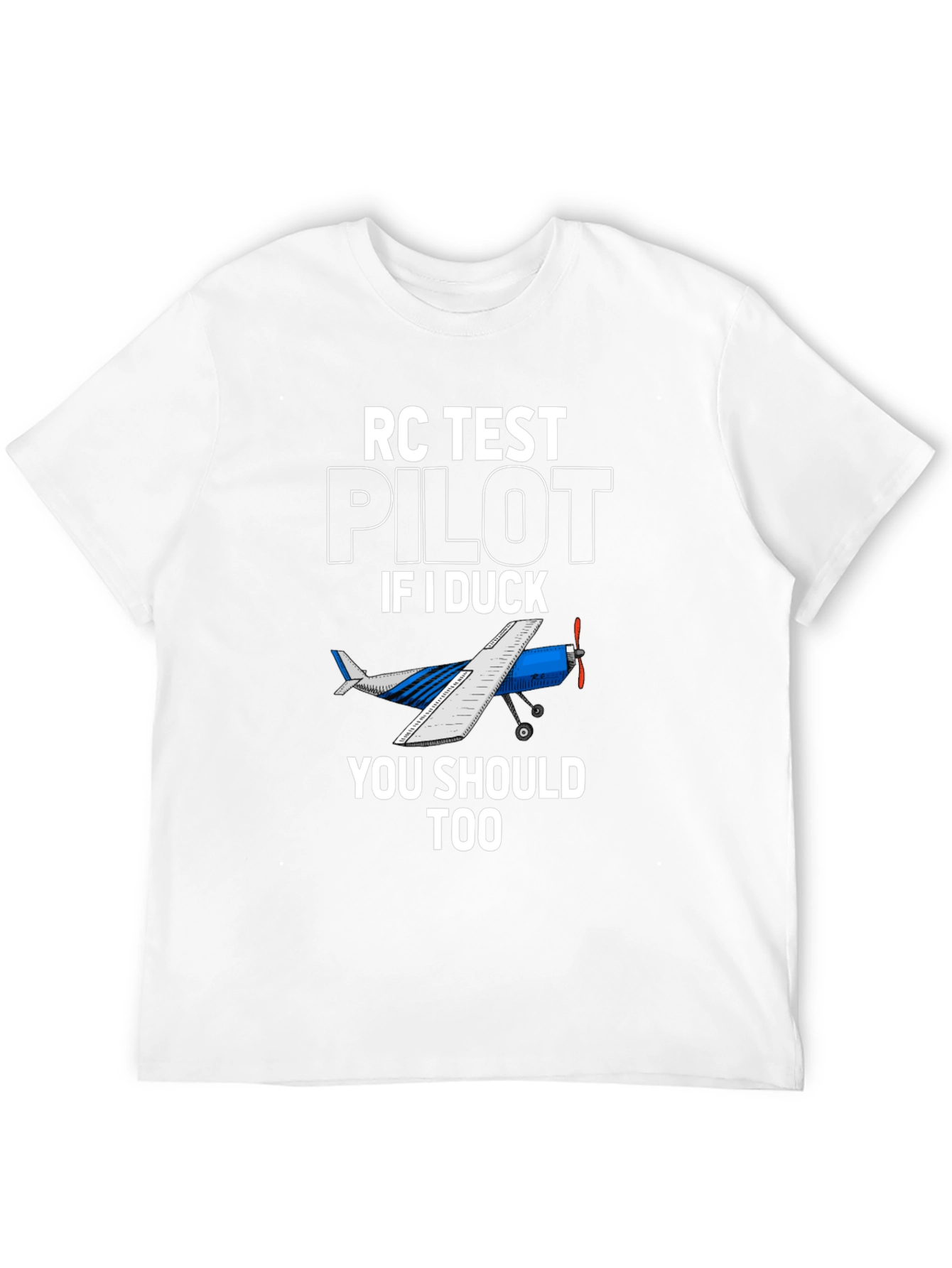 RC Test Pilot T-Shirt - Aviation Humor Tee